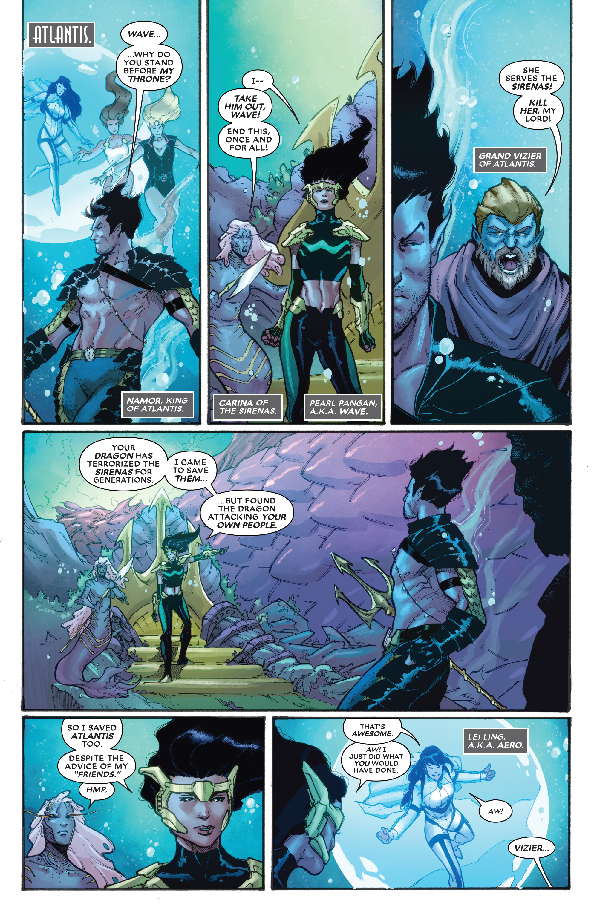 Read online Atlantis Attacks comic -  Issue #5 - 7
