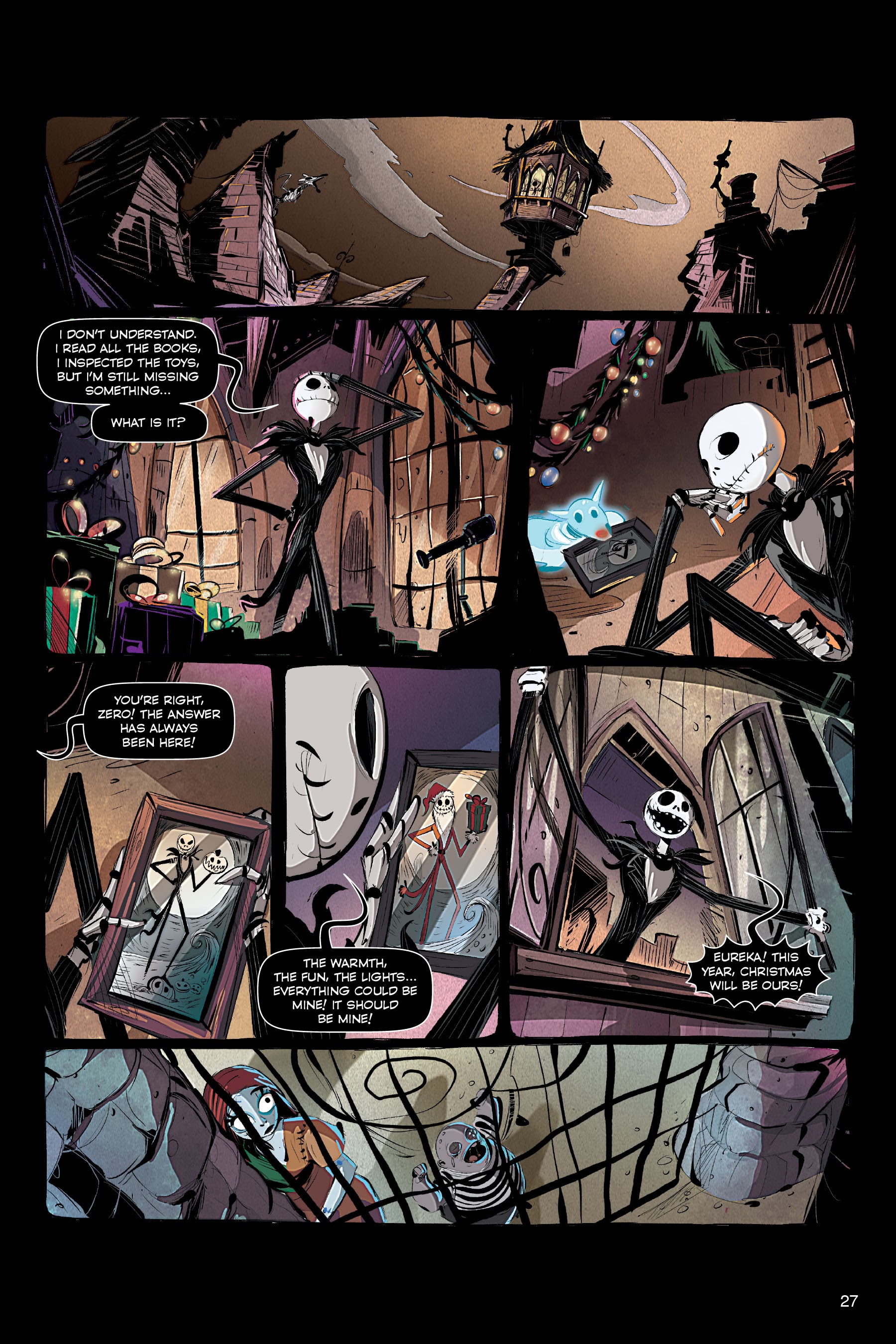 Read online Disney The Nightmare Before Christmas: The Story of the Movie in Comics comic -  Issue # Full - 26