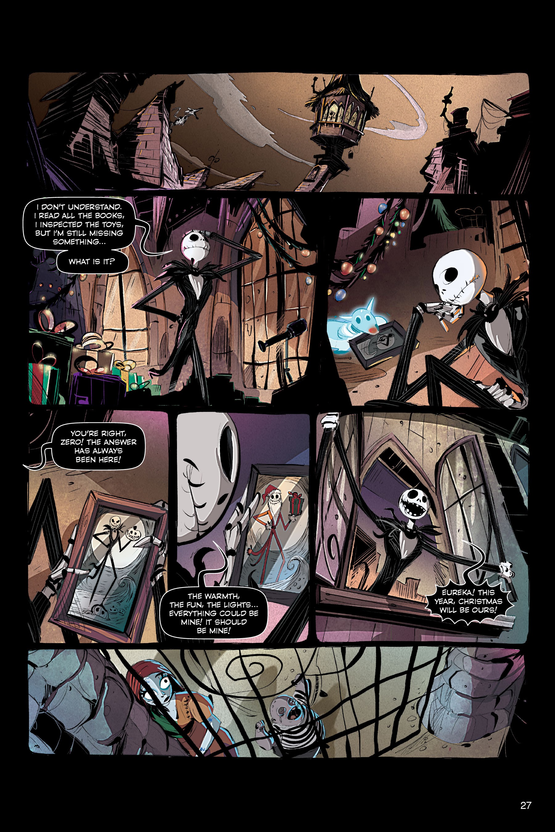 Read online Disney The Nightmare Before Christmas: The Story of the Movie in Comics comic -  Issue # Full - 26