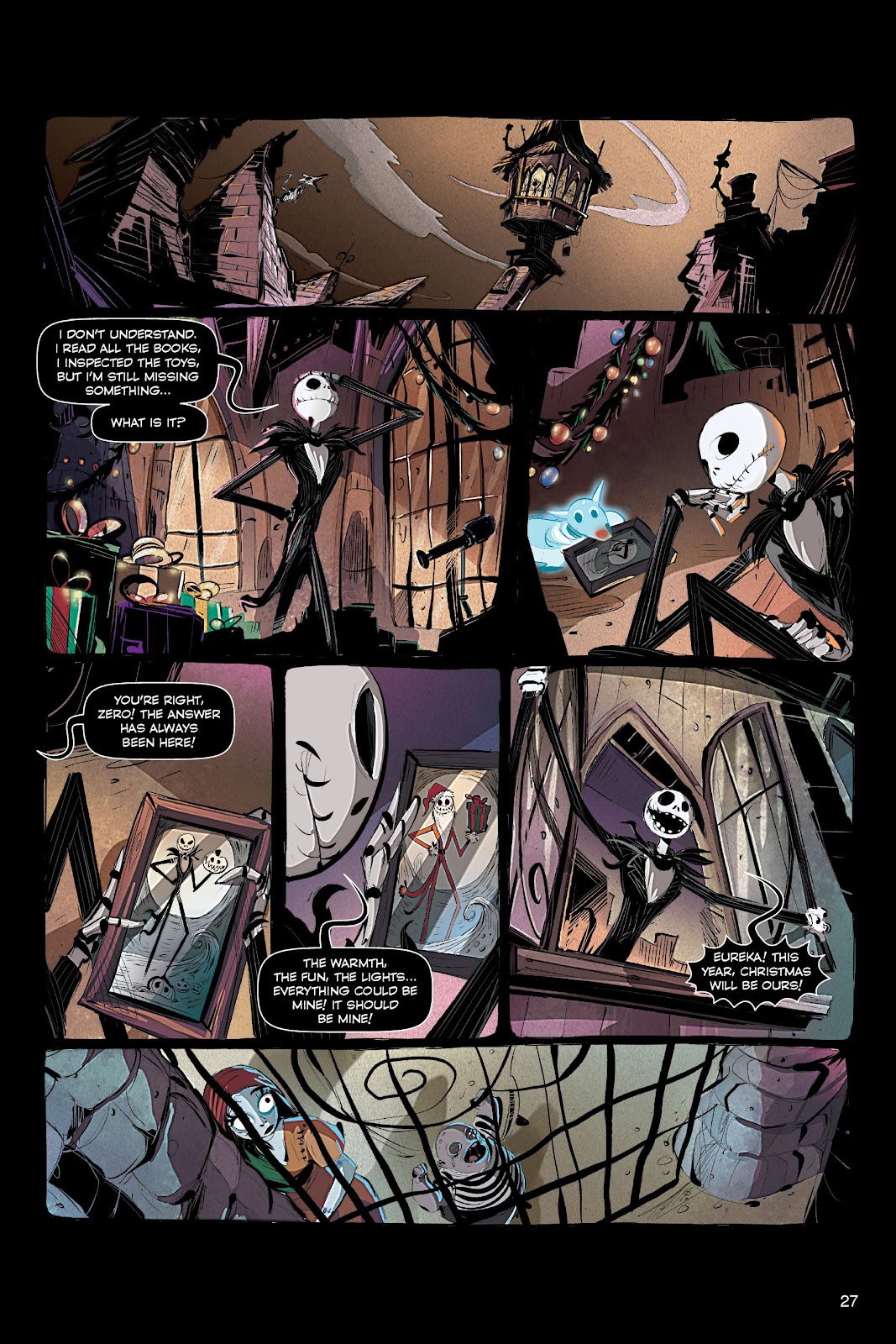 Disney The Nightmare Before Christmas: The Story of the Movie in Comics issue Full - Page 26