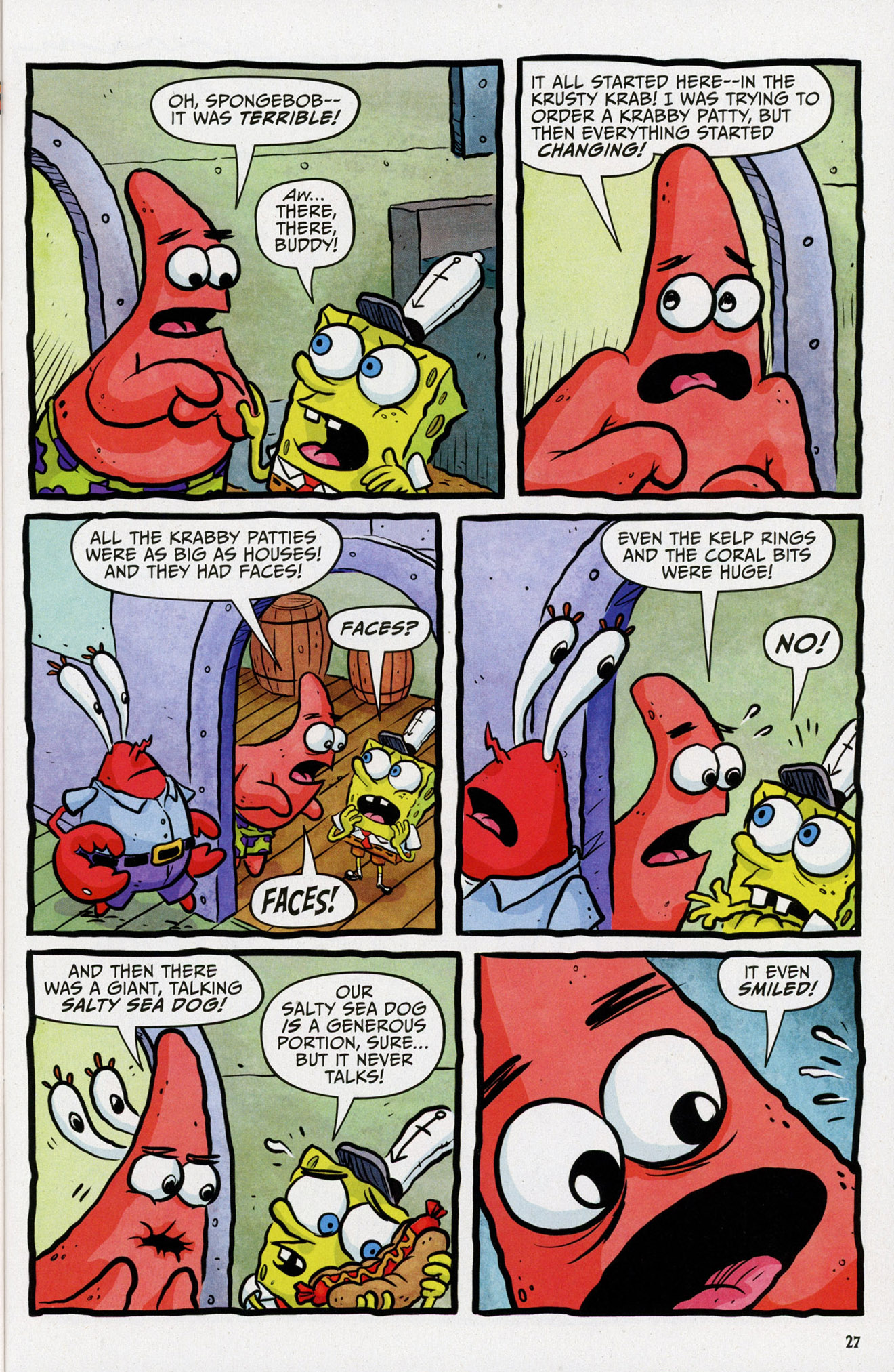 Read online SpongeBob Comics comic -  Issue #52 - 29