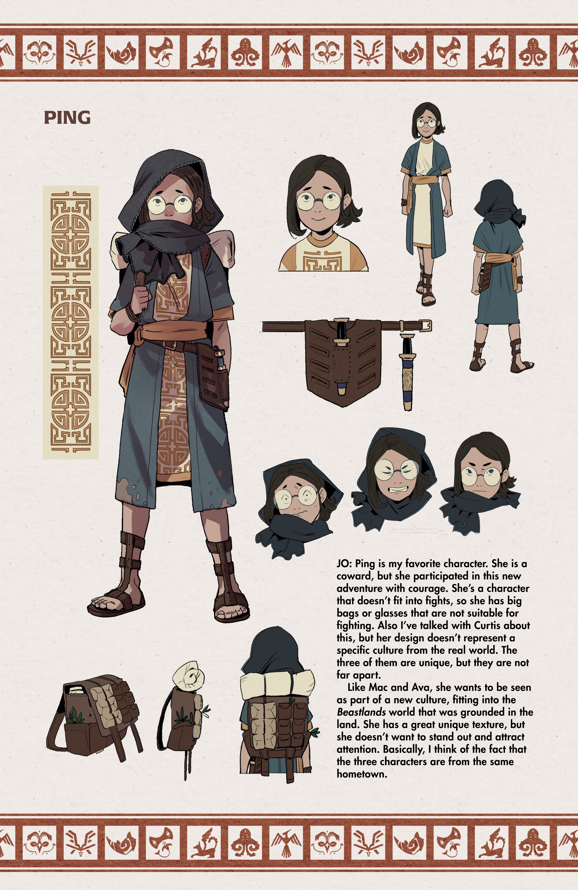 Read online Beastlands: Keepers of the Kingdom comic -  Issue # TPB - 123