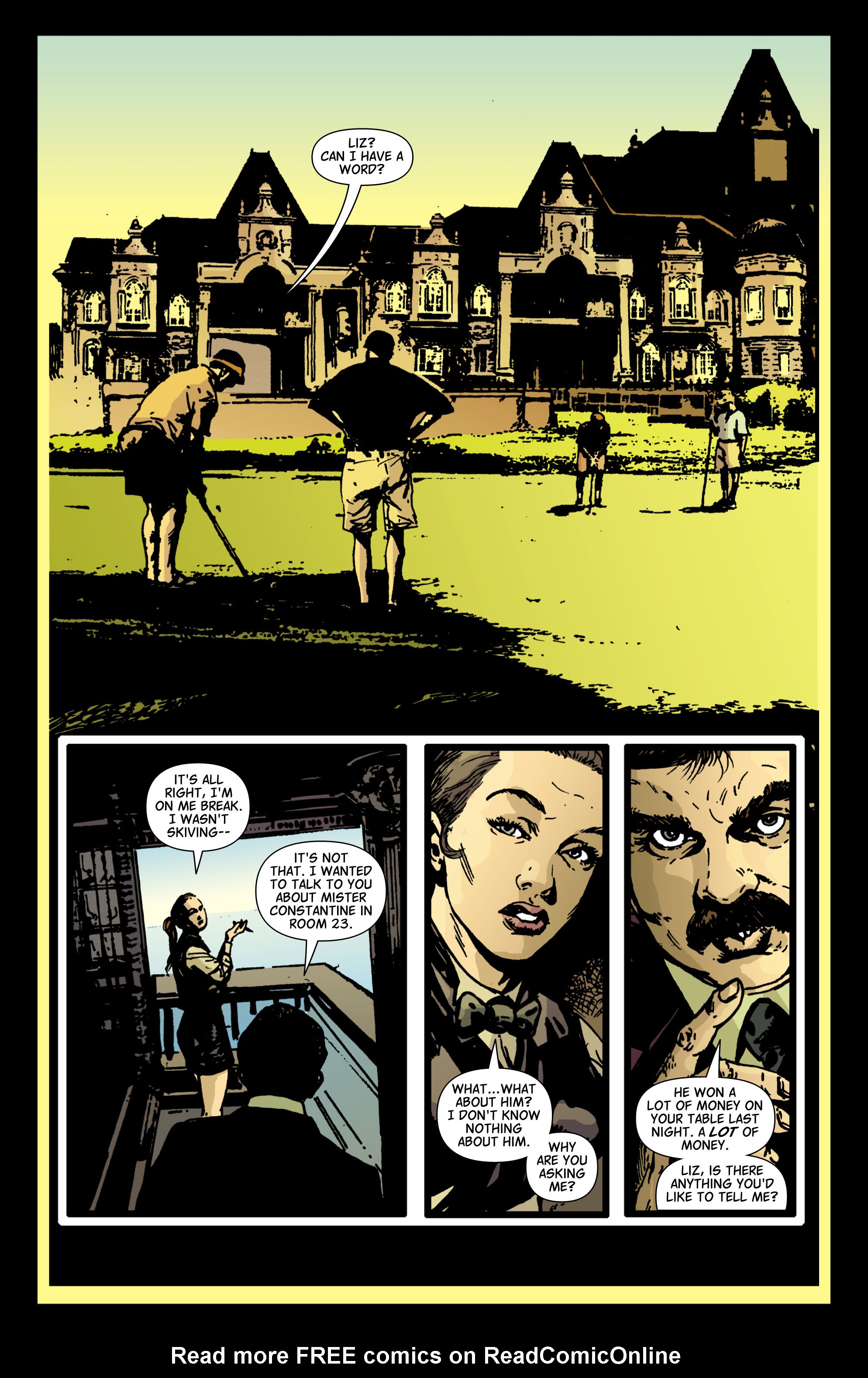 Read online Hellblazer comic -  Issue #232 - 12