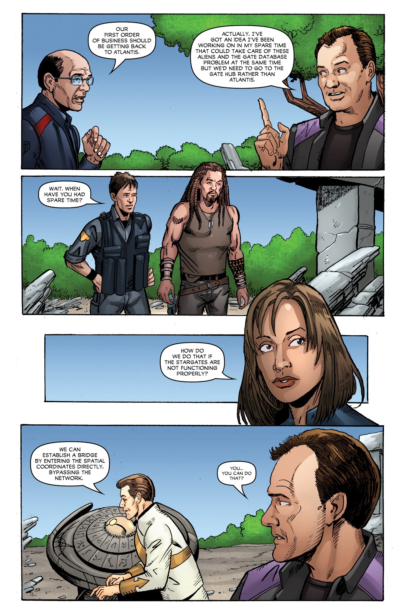 Read online Stargate Atlantis: Singularity comic -  Issue #2 - 20