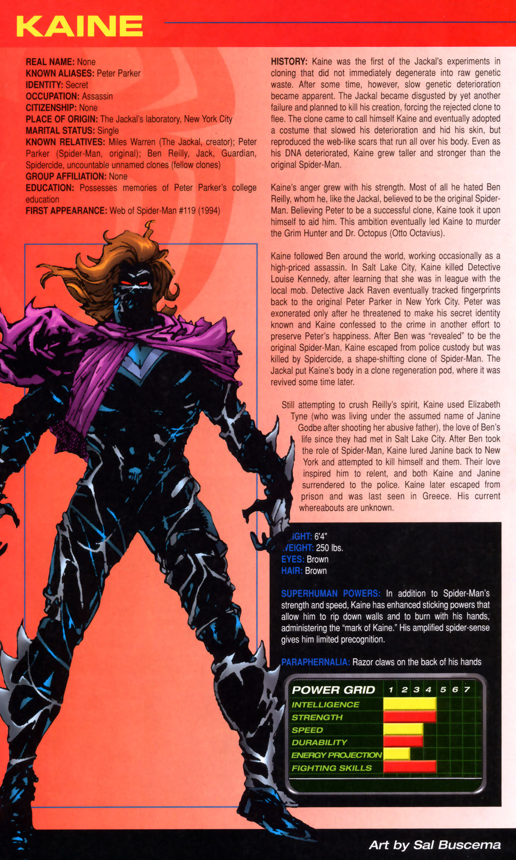 Read online Official Handbook of the Marvel Universe: Spider-Man 2005 comic -  Issue # Full - 26