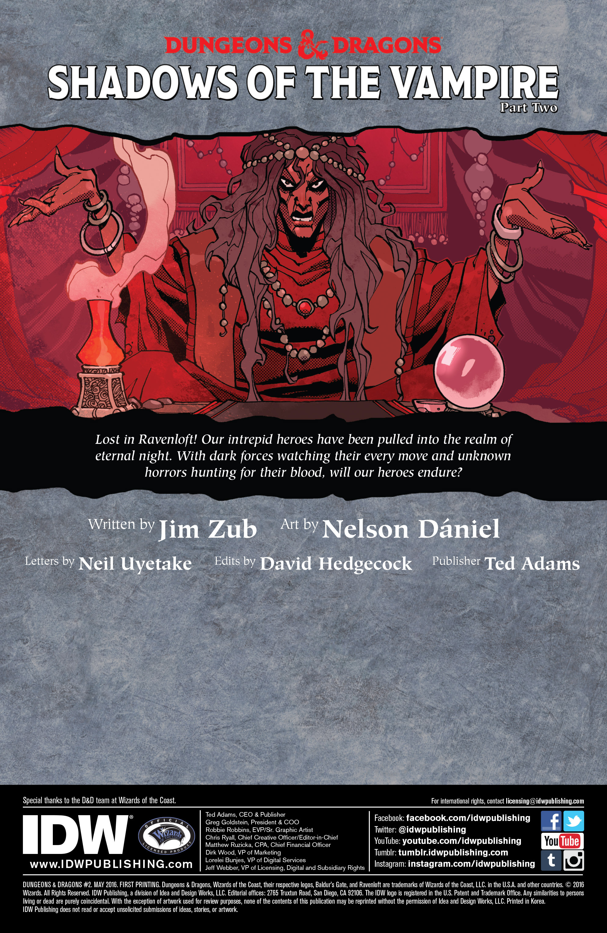 Read online Dungeons & Dragons (2016) comic -  Issue #2 - 2