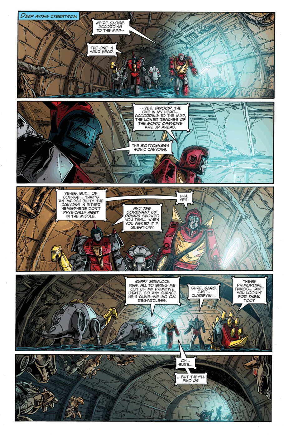 Read online The Transformers: Regeneration One comic -  Issue #92 - 19
