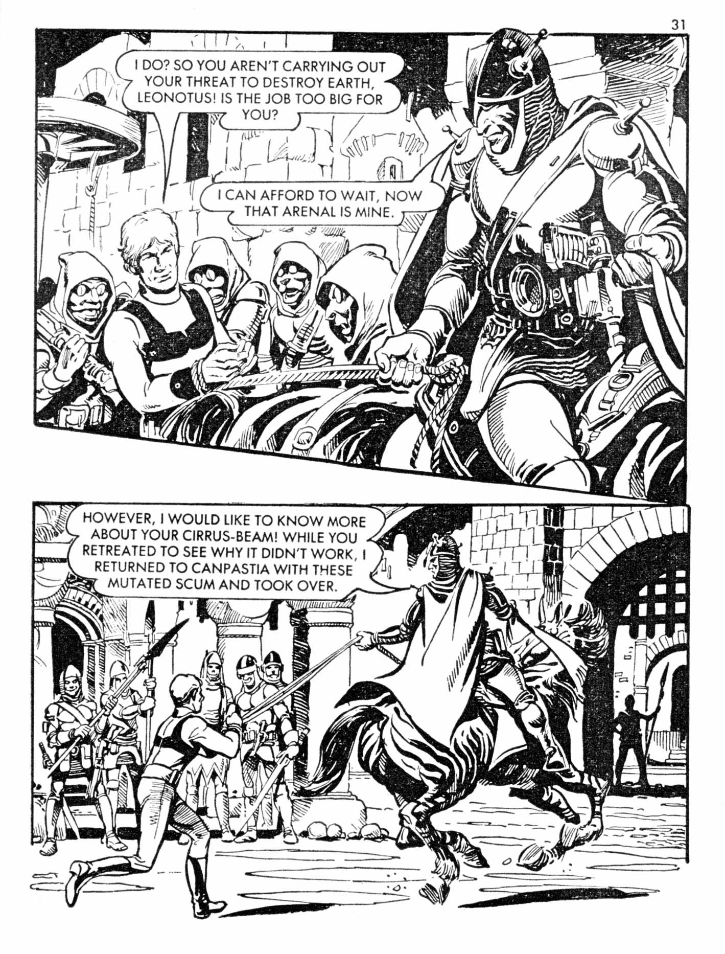 Read online Starblazer comic -  Issue #146 - 31