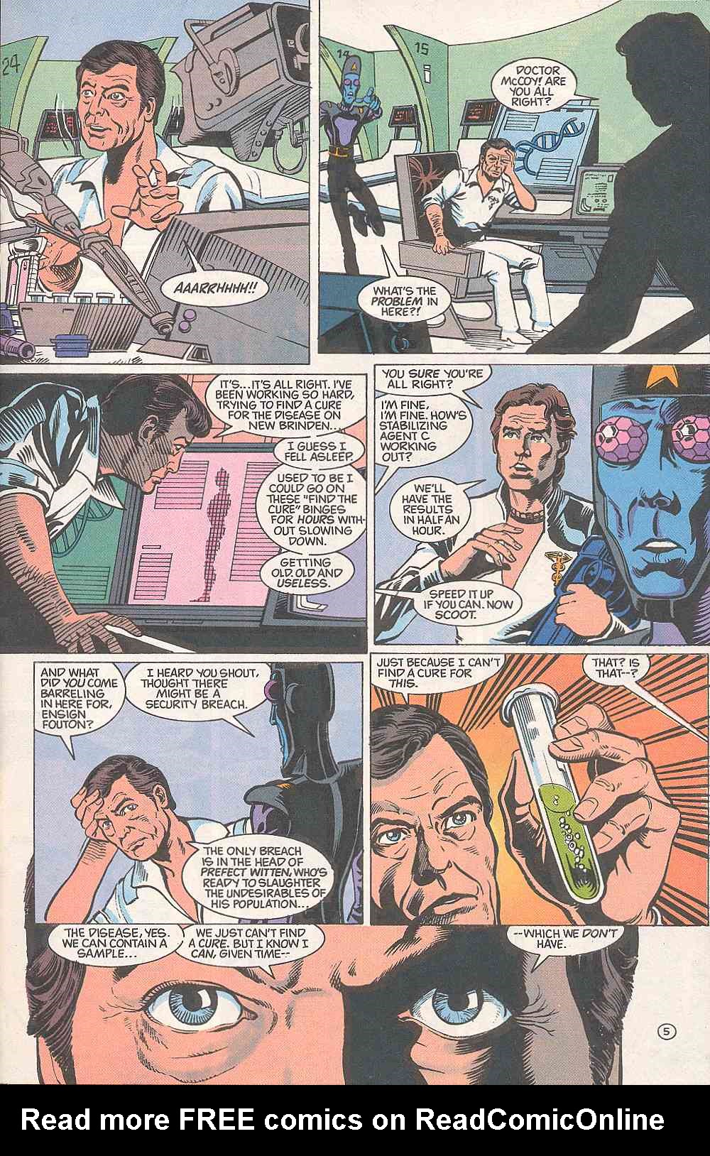 Read online Star Trek (1989) comic -  Issue #6 - 5