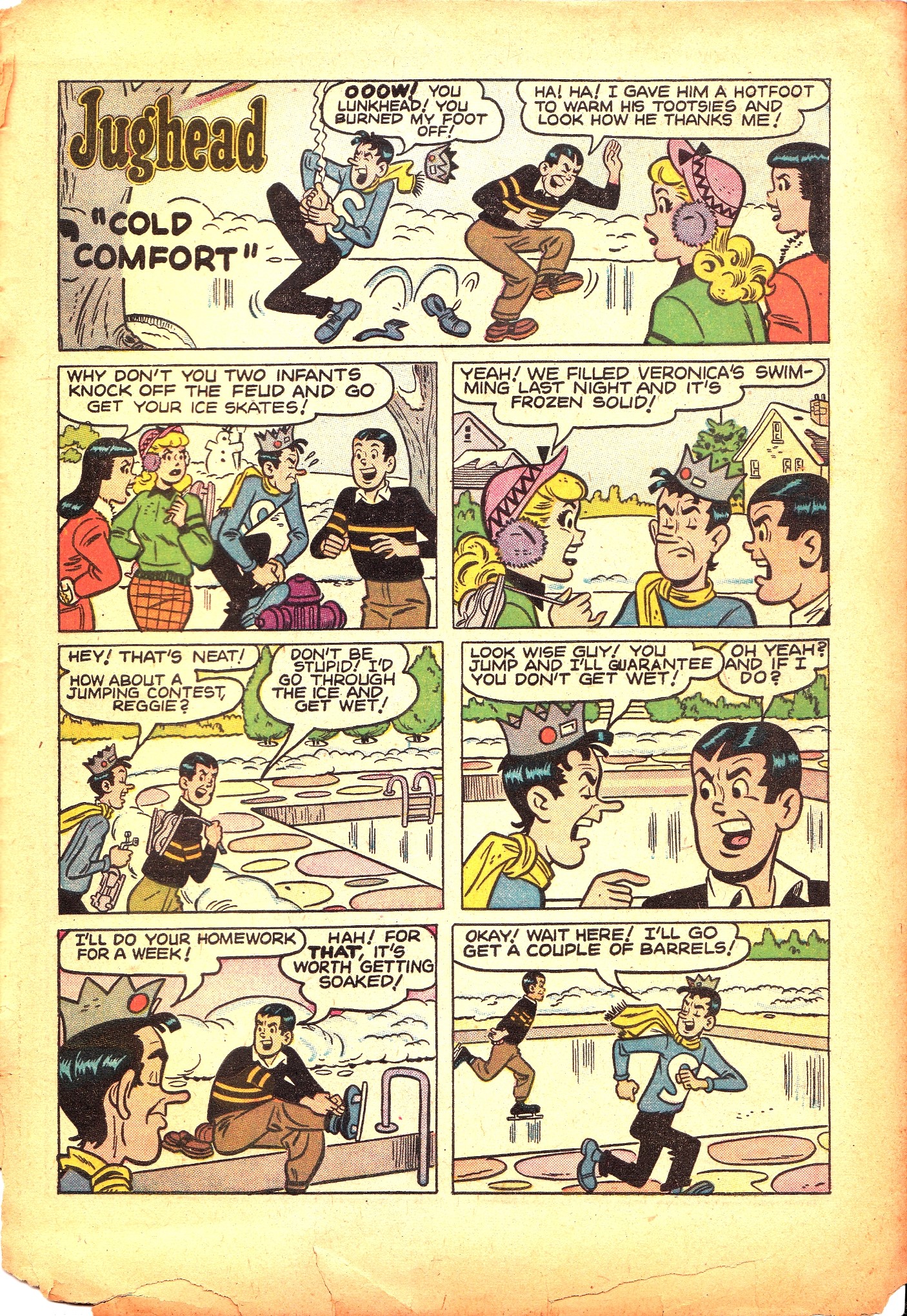 Read online Archie's Pal Jughead comic -  Issue #29 - 29