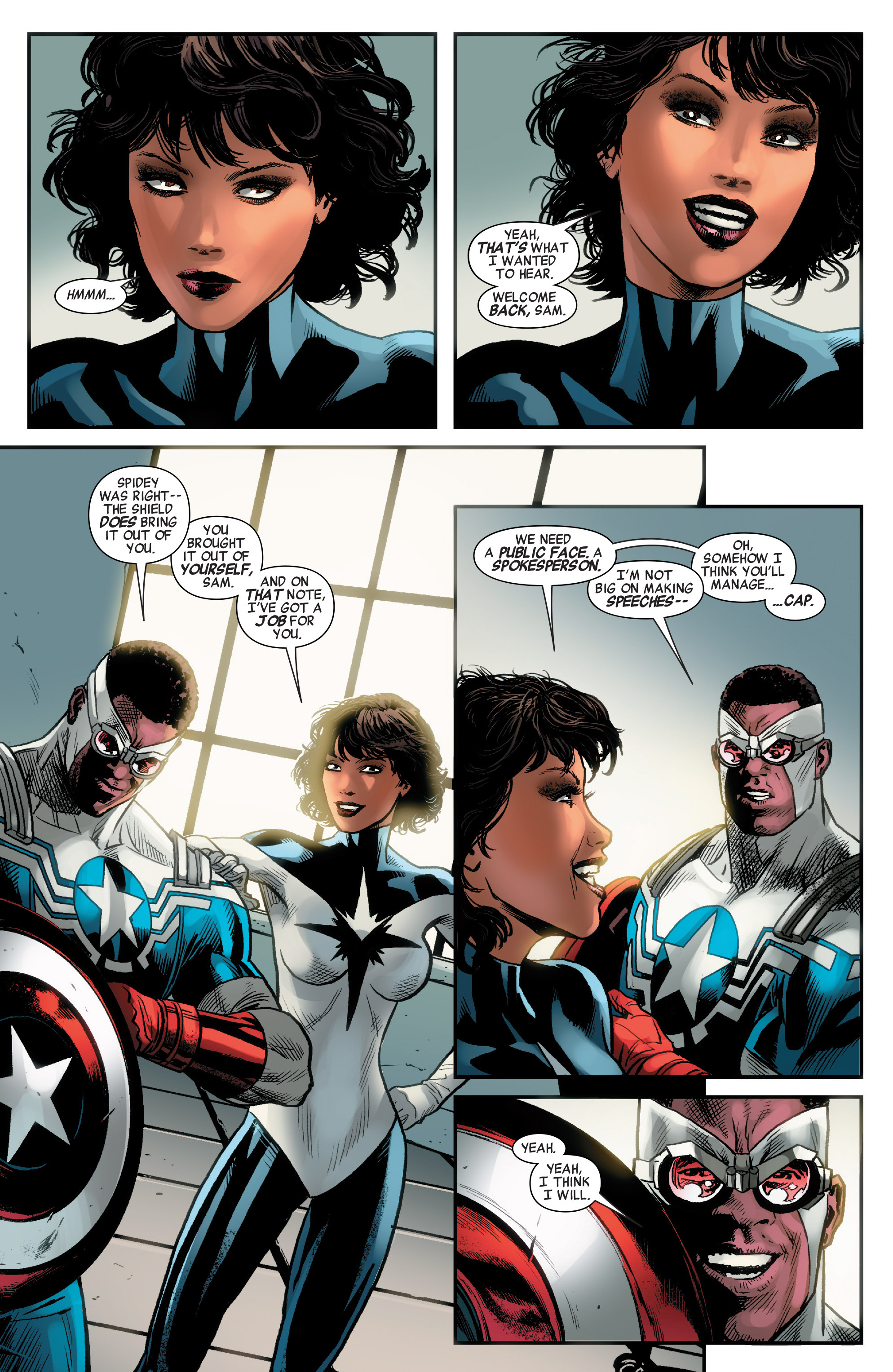 Read online Captain America and the Mighty Avengers comic -  Issue #4 - 17