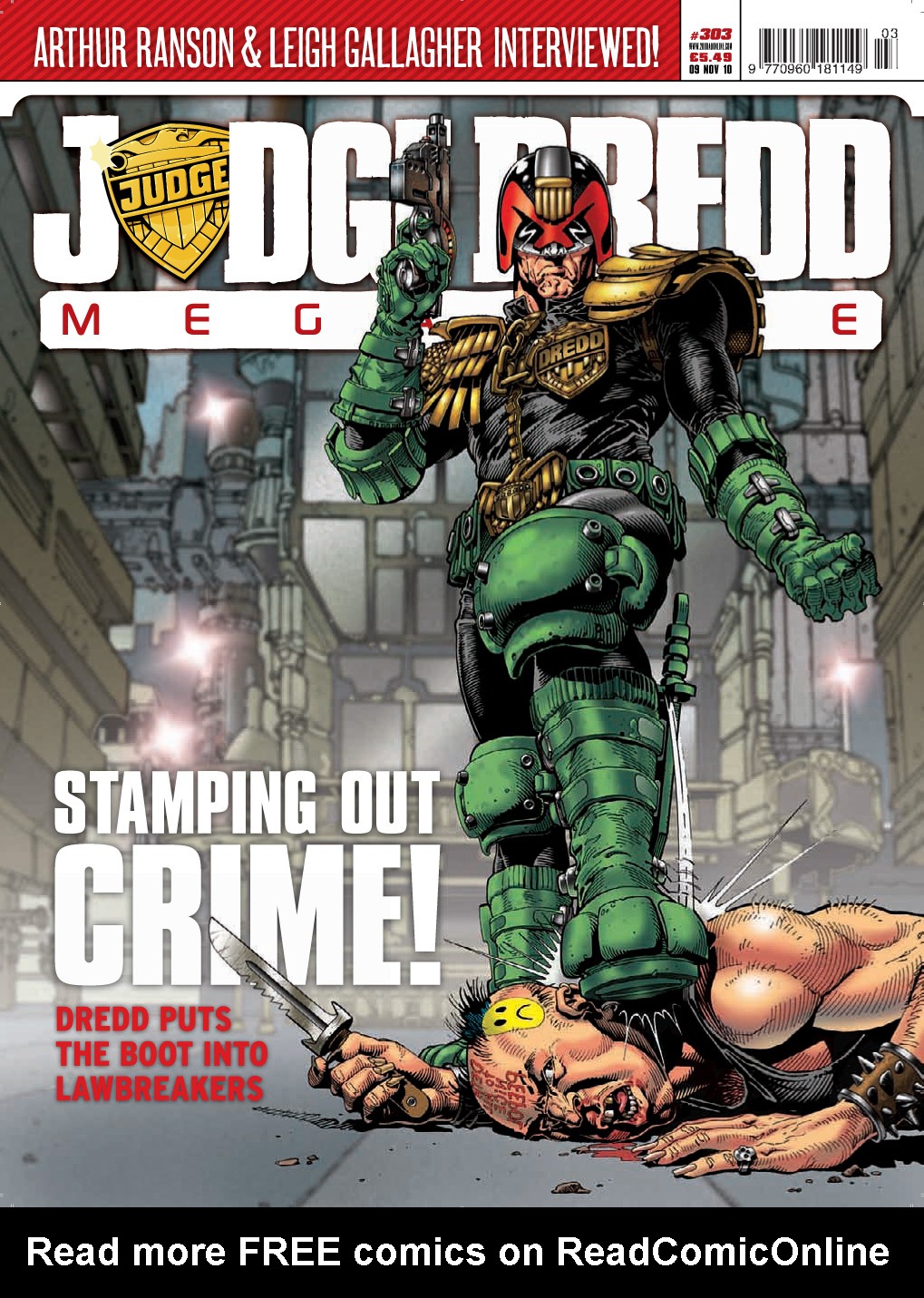 Read online Judge Dredd Megazine (Vol. 5) comic -  Issue #303 - 1