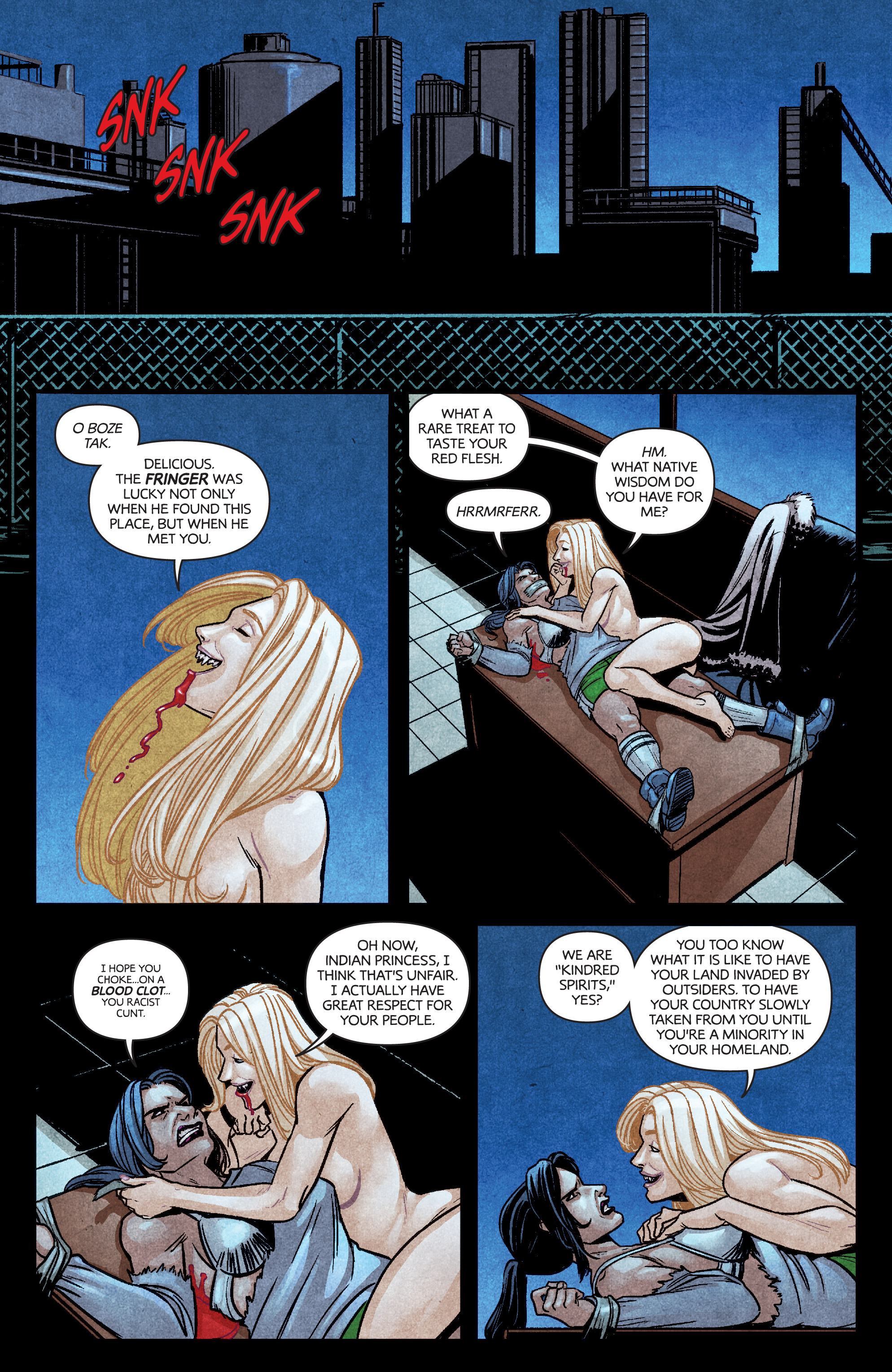 Read online Dark Red comic -  Issue #4 - 12