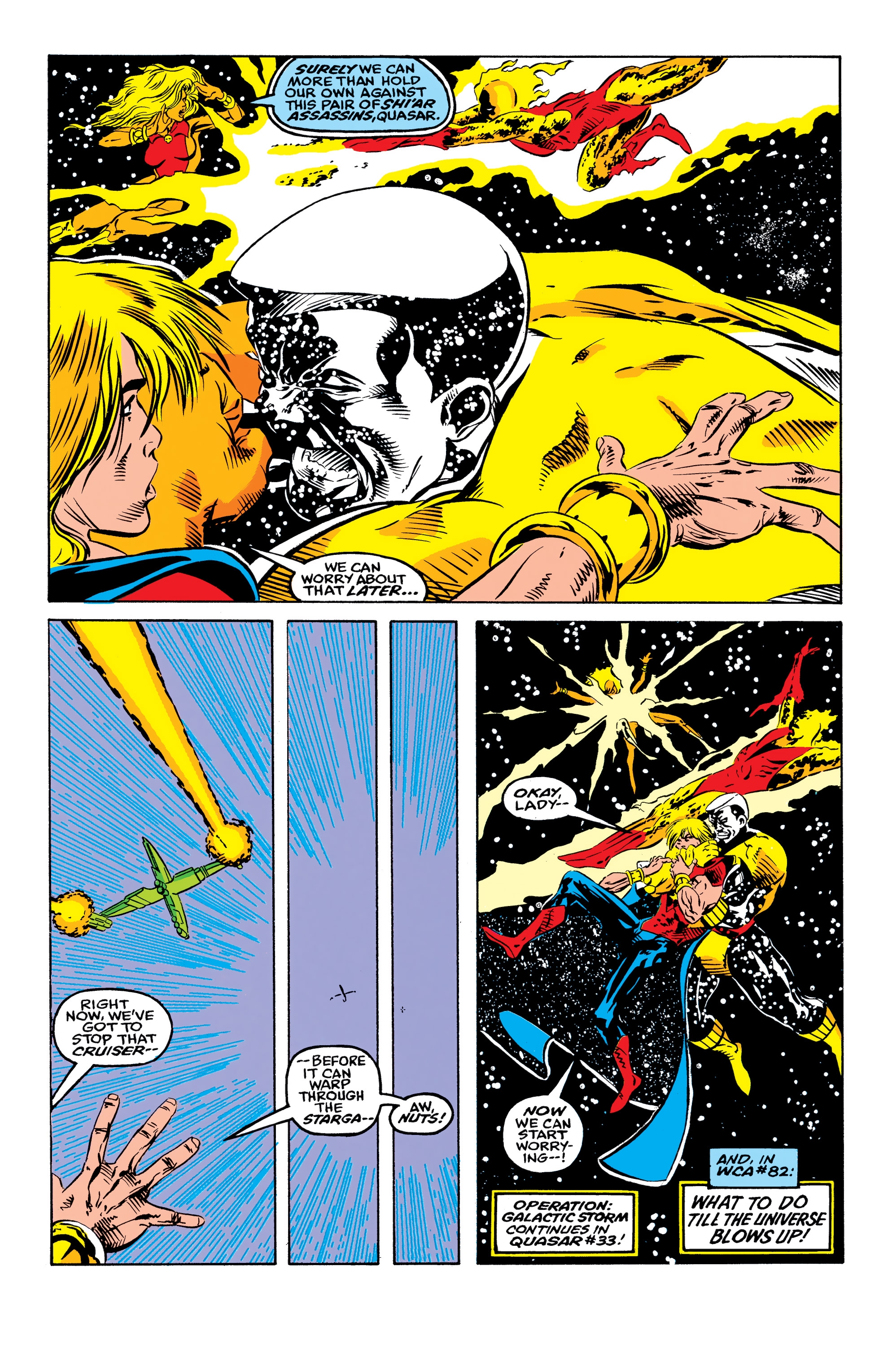 Read online Avengers Epic Collection: Operation Galactic Storm comic -  Issue # TPB (Part 2) - 100