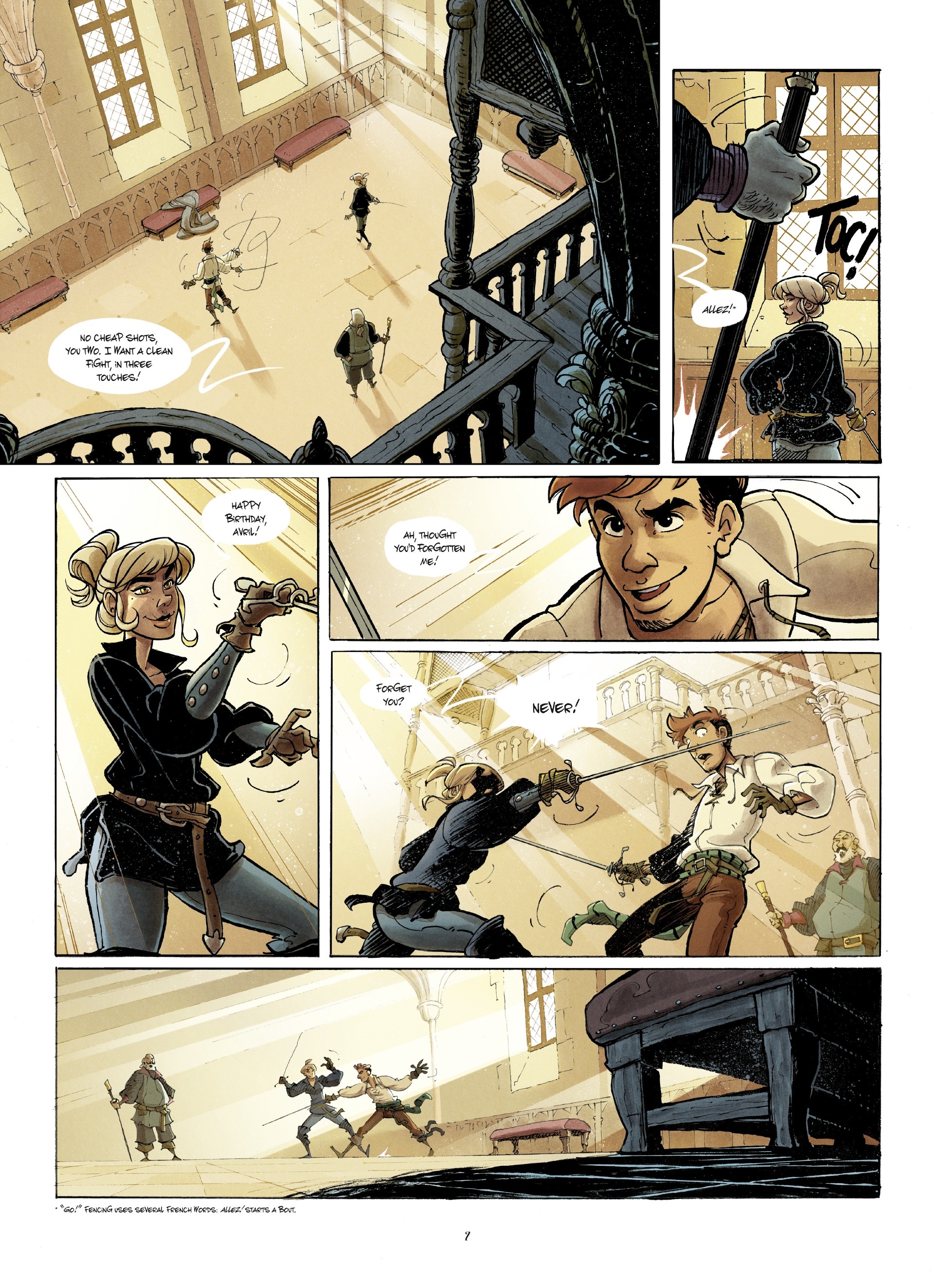 Read online Cinq Avril: The Heir of da Vinci comic -  Issue # Full - 9