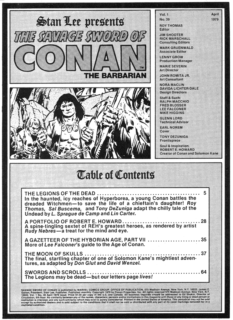 Read online The Savage Sword Of Conan comic -  Issue #39 - 3