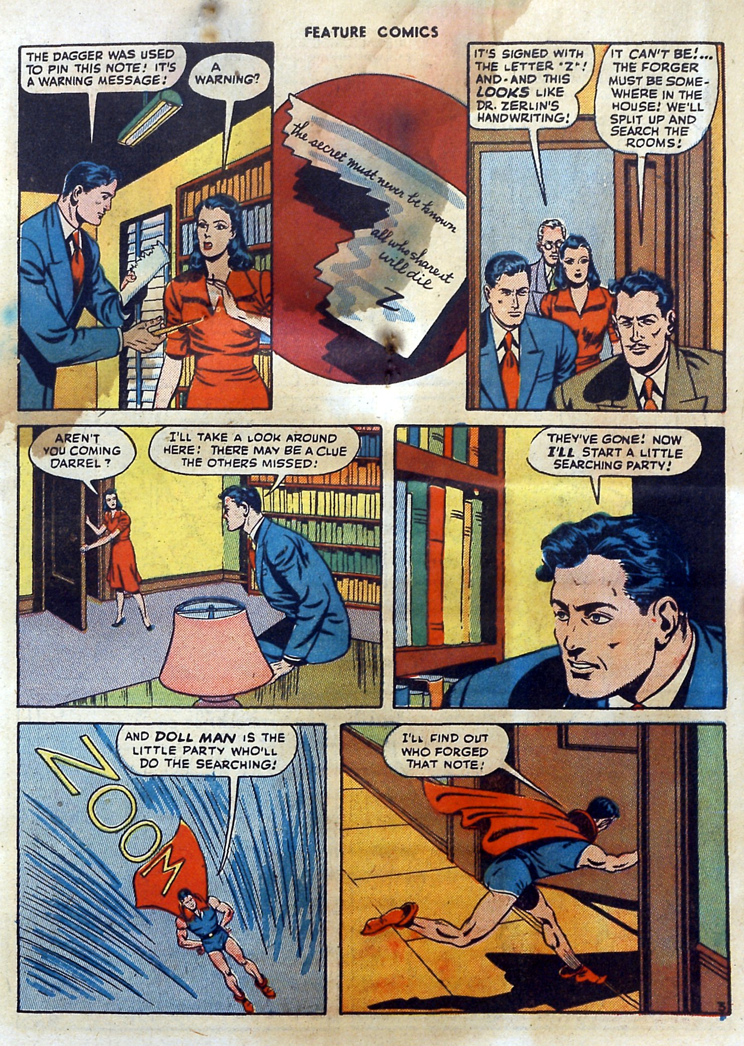 Read online Feature Comics comic -  Issue #88 - 5