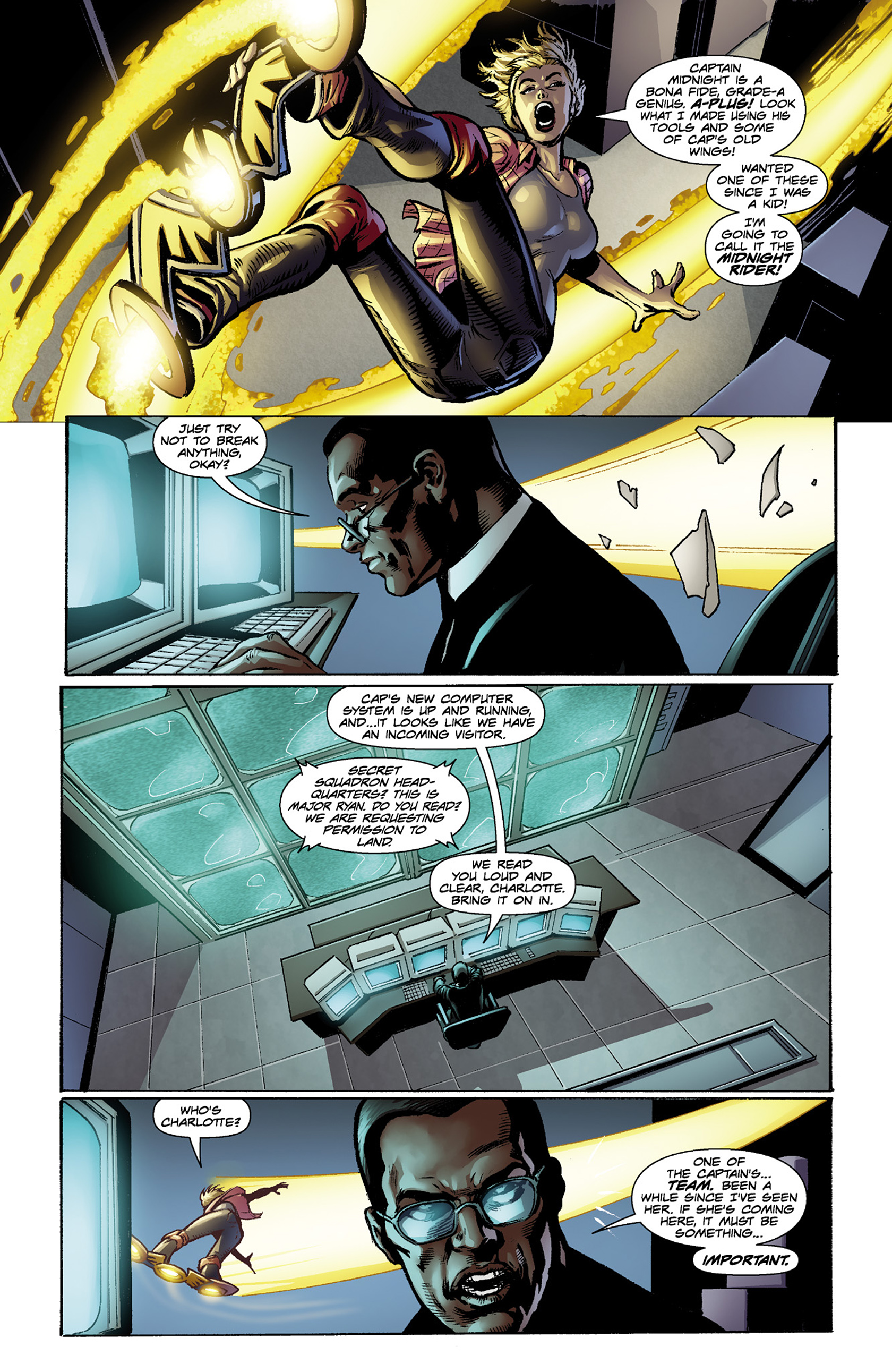 Read online Captain Midnight comic -  Issue #17 - 9