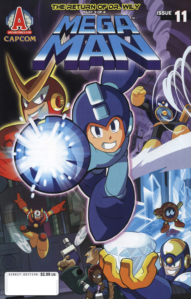 Read online Mega Man comic -  Issue #11 - 1