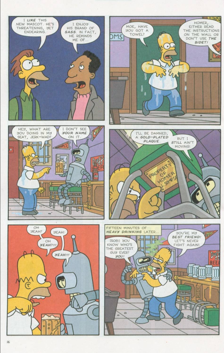 Read online Futurama Comics comic -  Issue #9b - 18