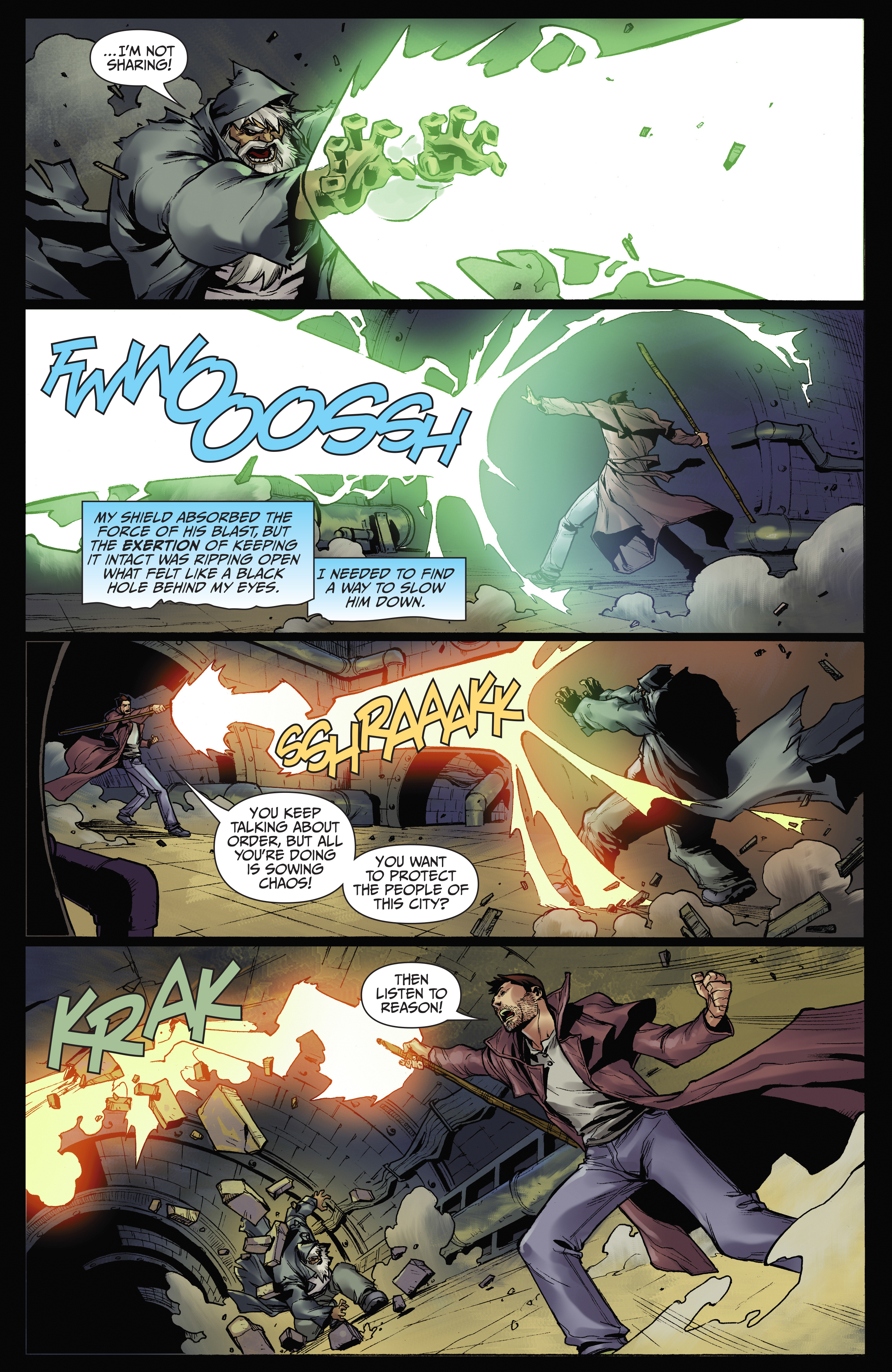 Read online Jim Butcher's The Dresden Files: Down Town comic -  Issue #5 - 9