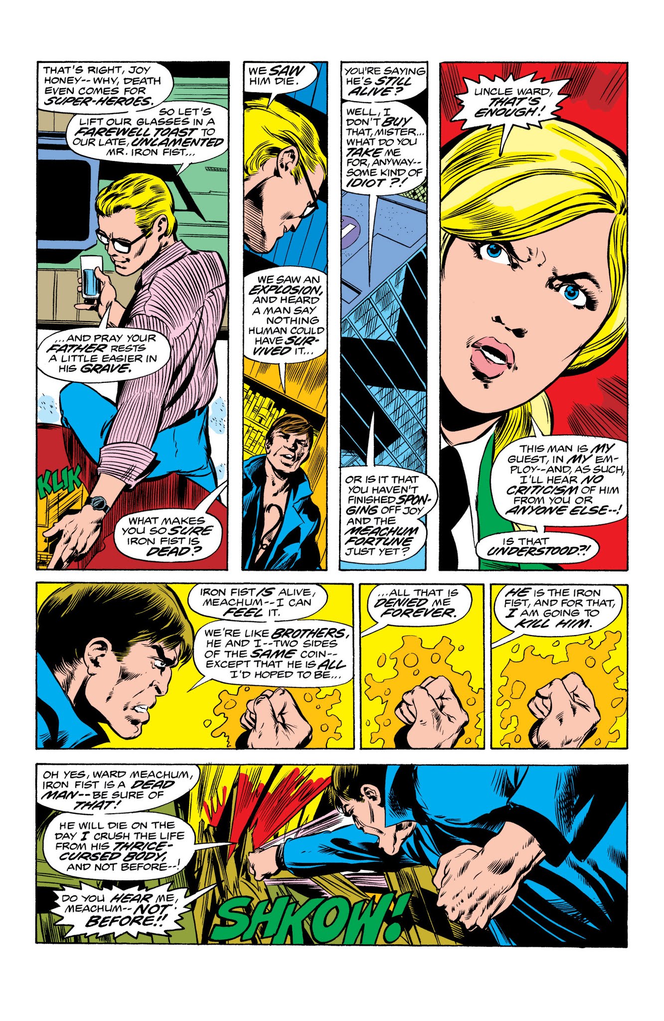 Read online Marvel Masterworks: Iron Fist comic -  Issue # TPB 2 (Part 1) - 30