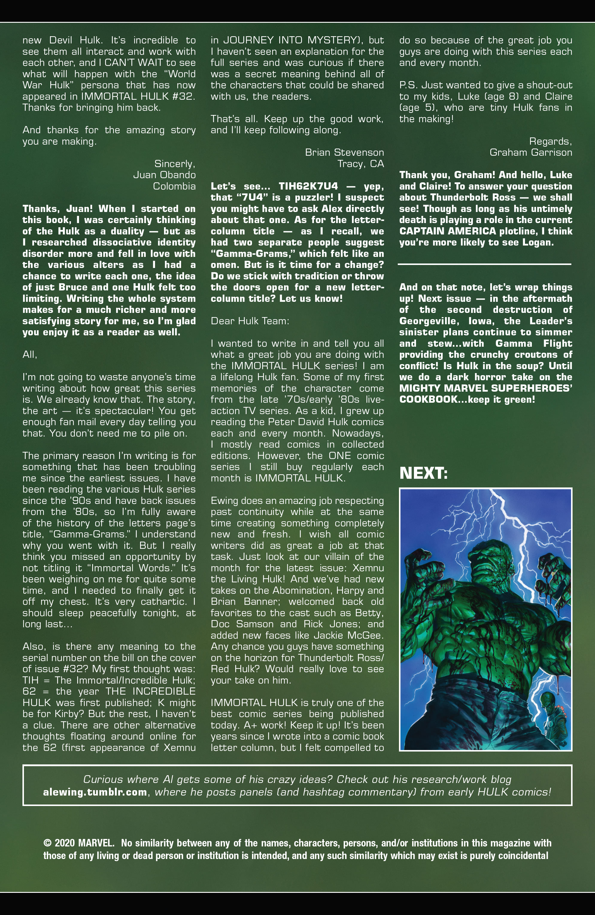 Read online Immortal Hulk comic -  Issue #35 - 23