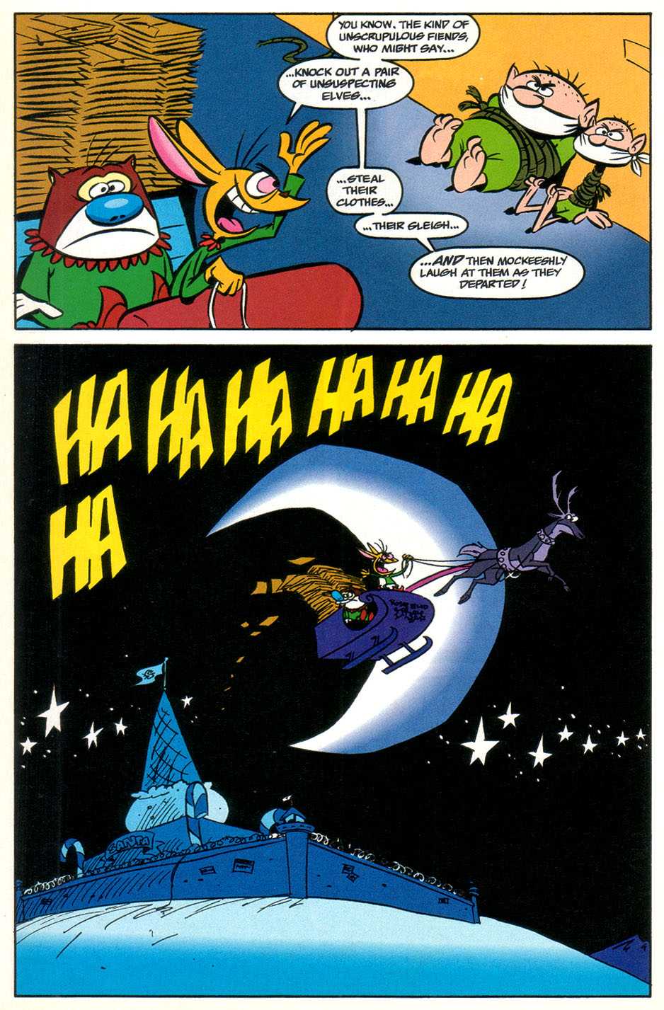 Read online The Ren & Stimpy Show Holiday Special comic -  Issue # Full - 40