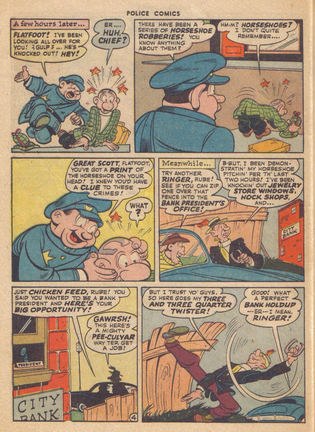Read online Police Comics comic -  Issue #62 - 48