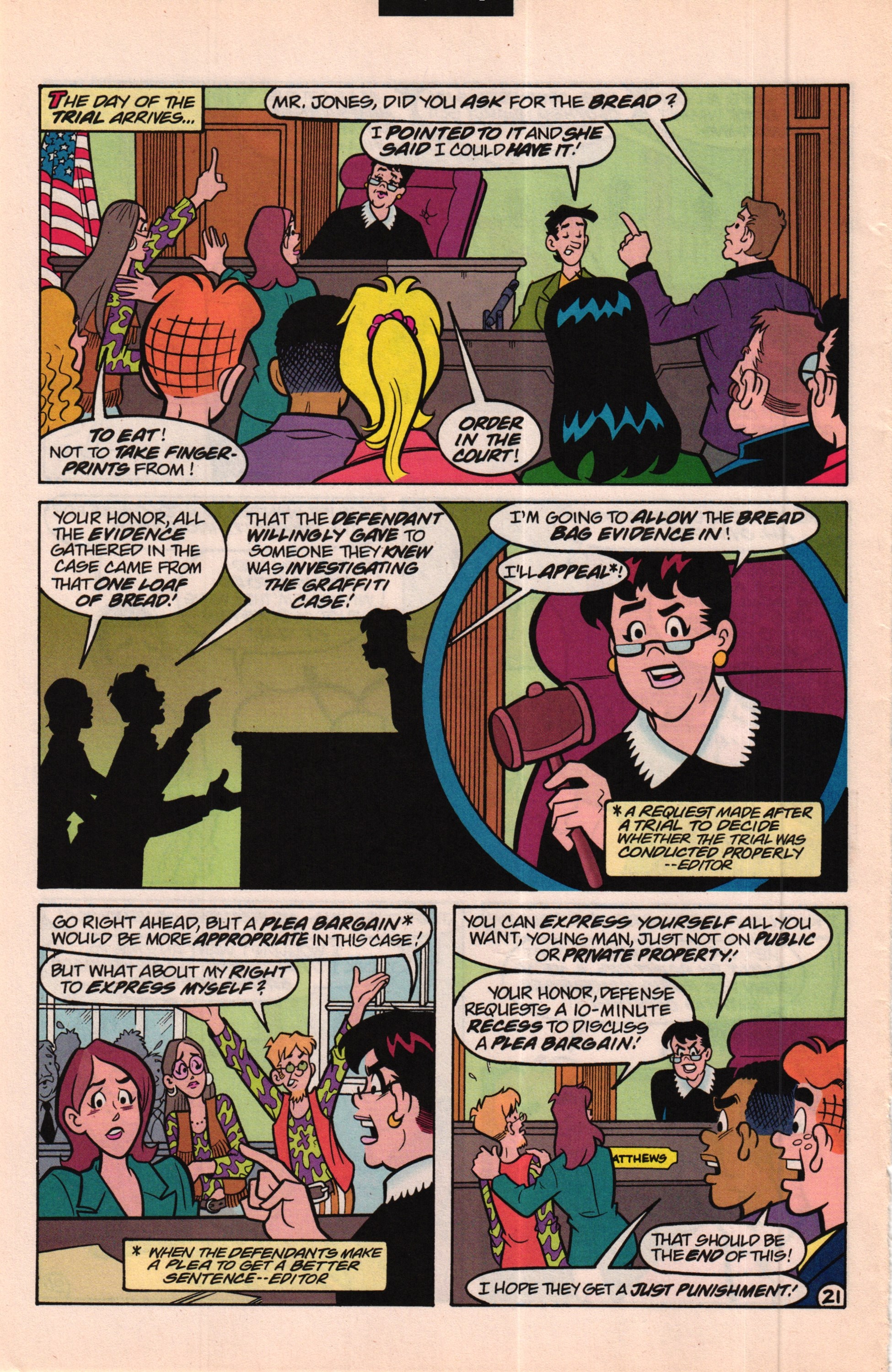 Read online Archie's Weird Mysteries comic -  Issue #33 - 32