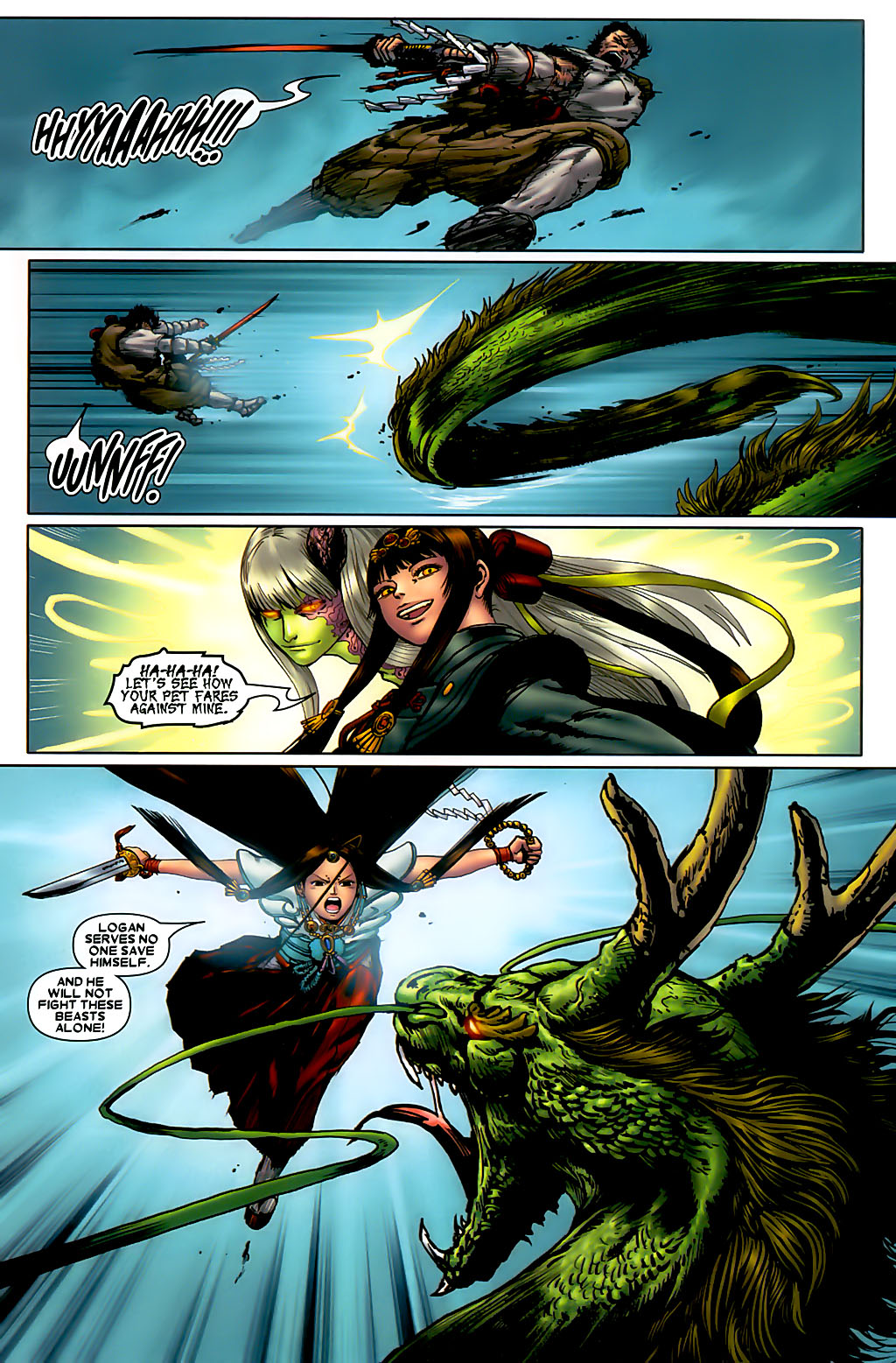 Read online Wolverine: Soultaker comic -  Issue #5 - 7