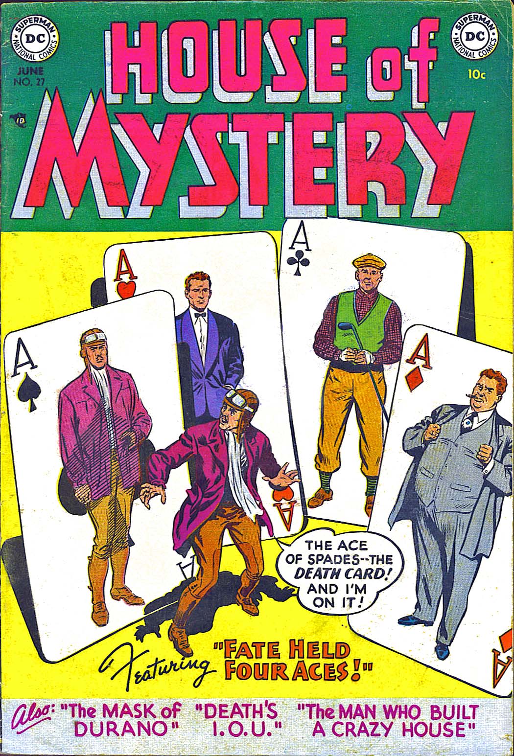 Read online House of Mystery (1951) comic -  Issue #27 - 1