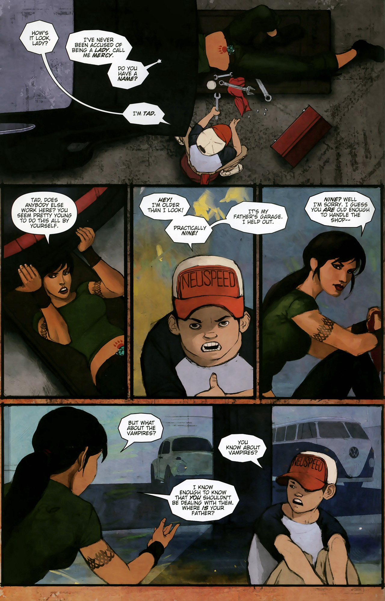 Read online Patricia Briggs' Mercy Thompson:  Homecoming comic -  Issue #1 - 17