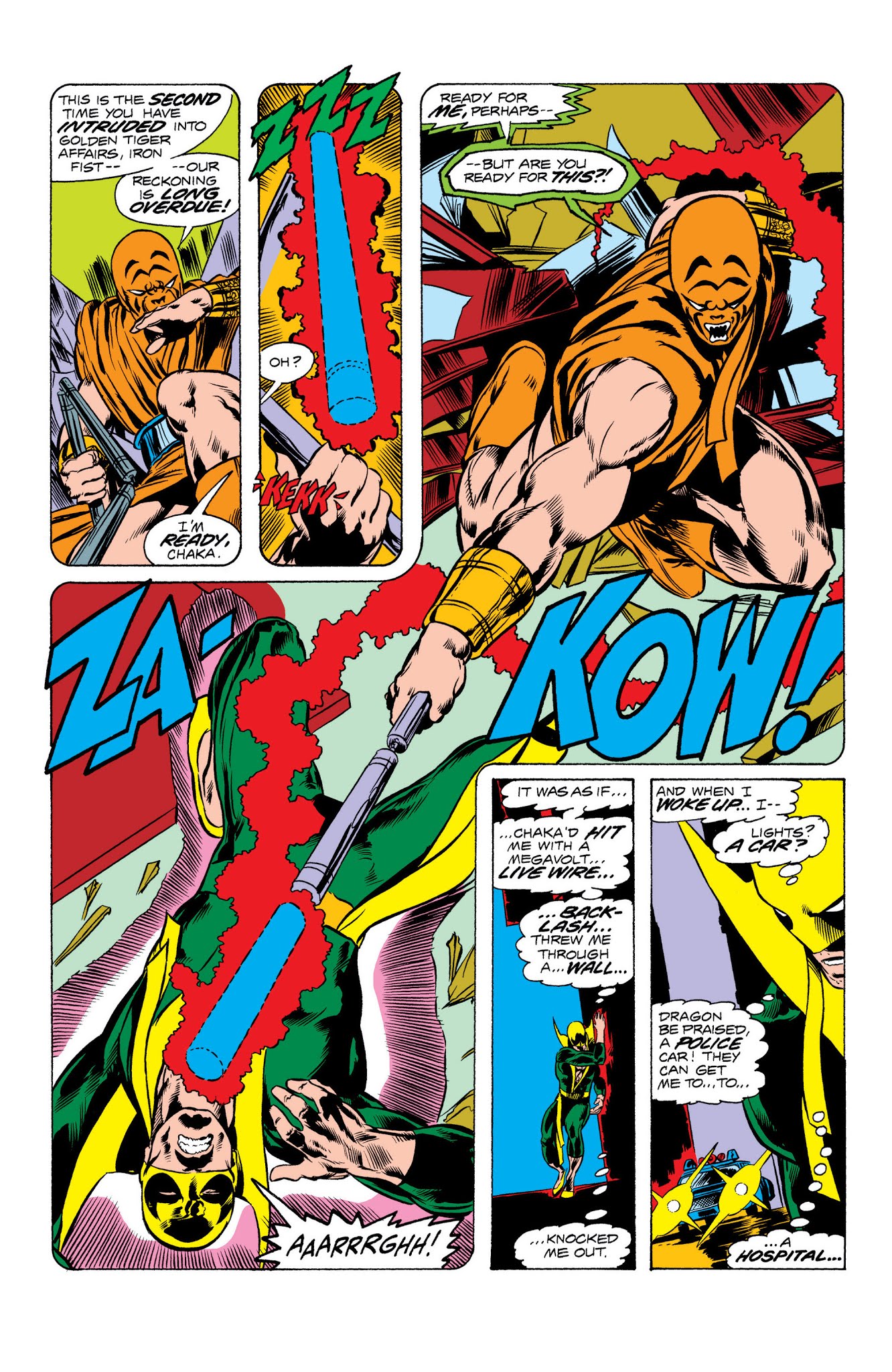 Read online Marvel Masterworks: Iron Fist comic -  Issue # TPB 2 (Part 2) - 22