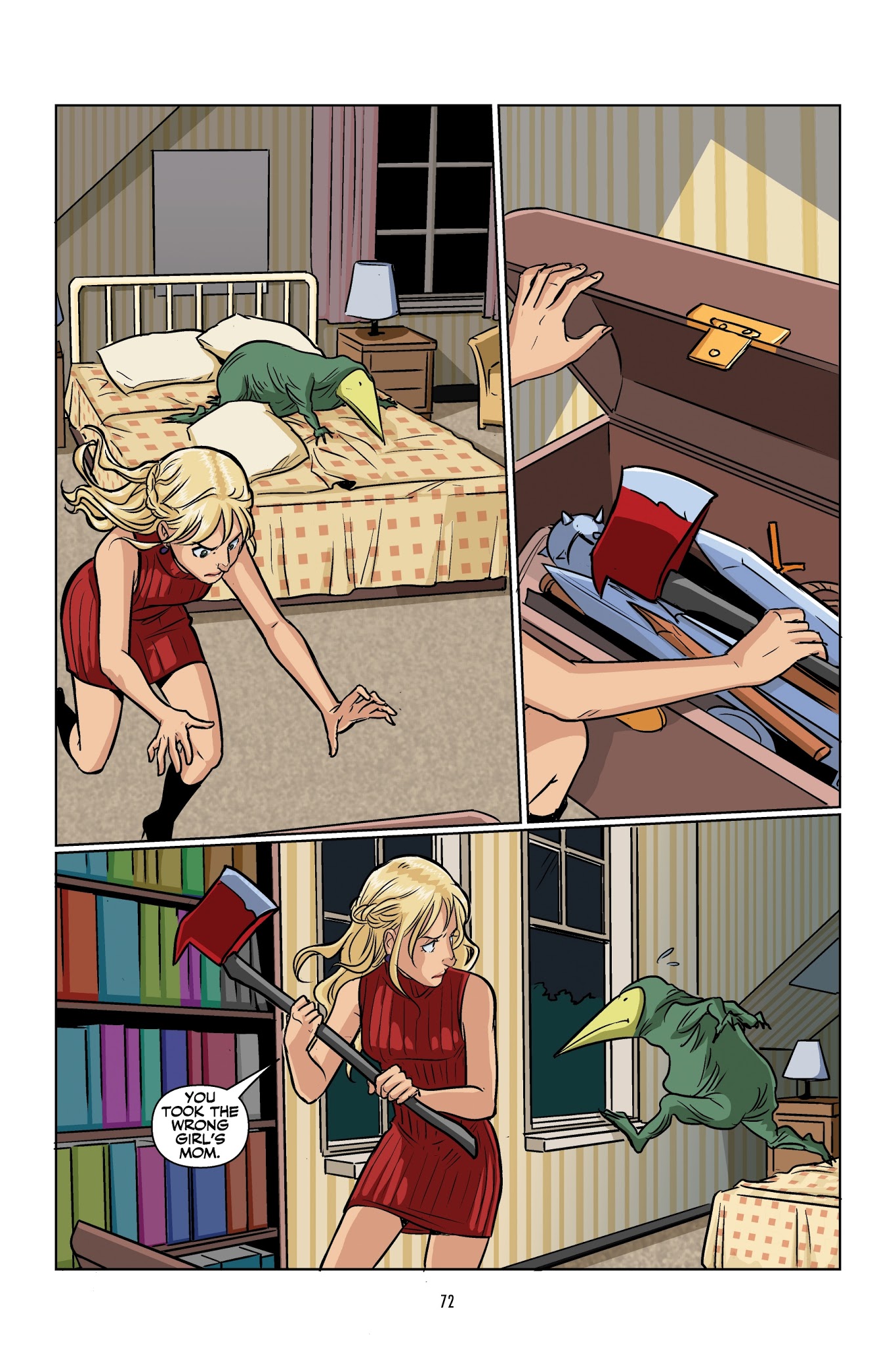 Read online Buffy: The High School Years–Parental Parasite comic -  Issue # TPB - 74