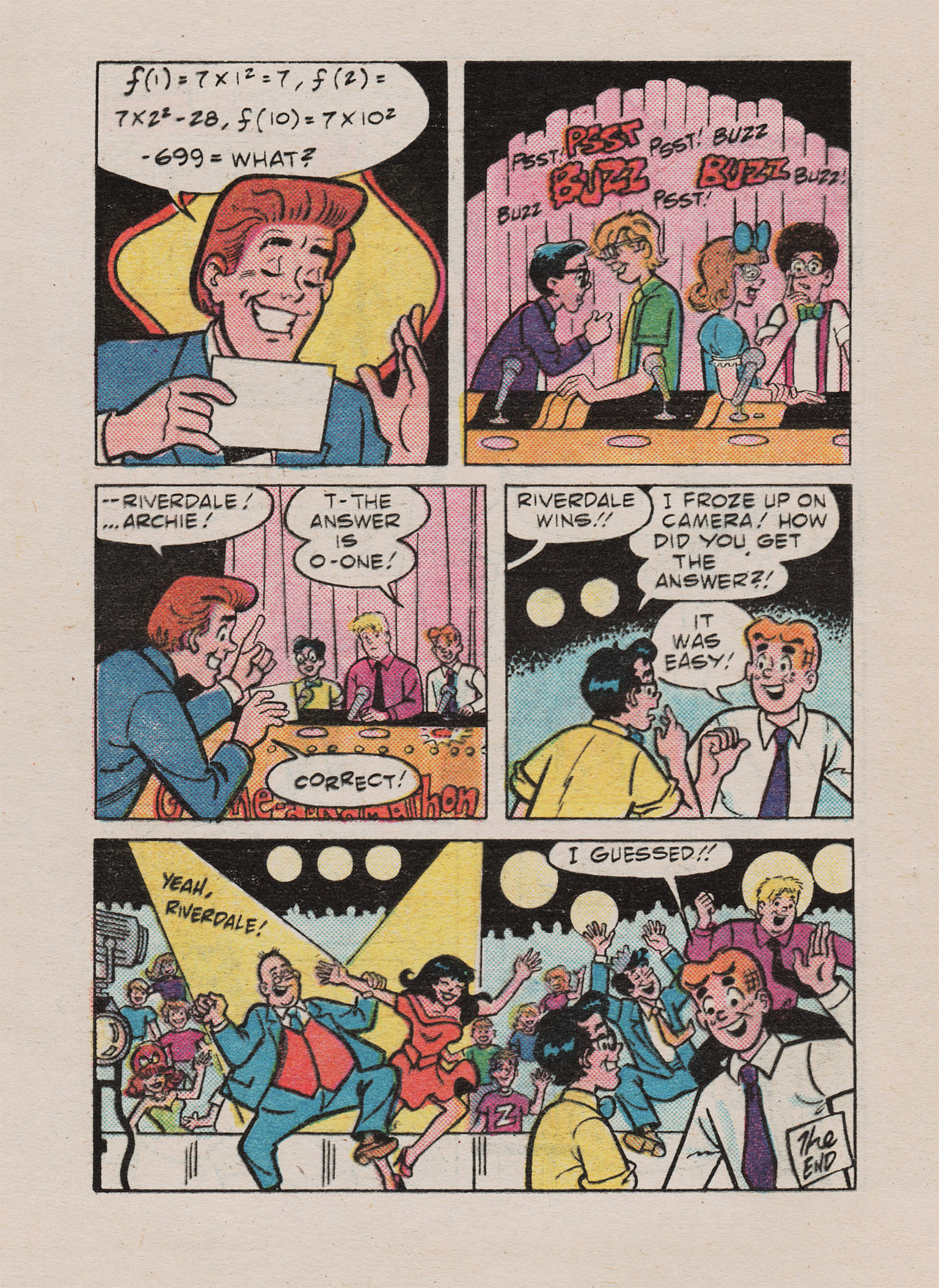 Read online Archie's Story & Game Digest Magazine comic -  Issue #8 - 9