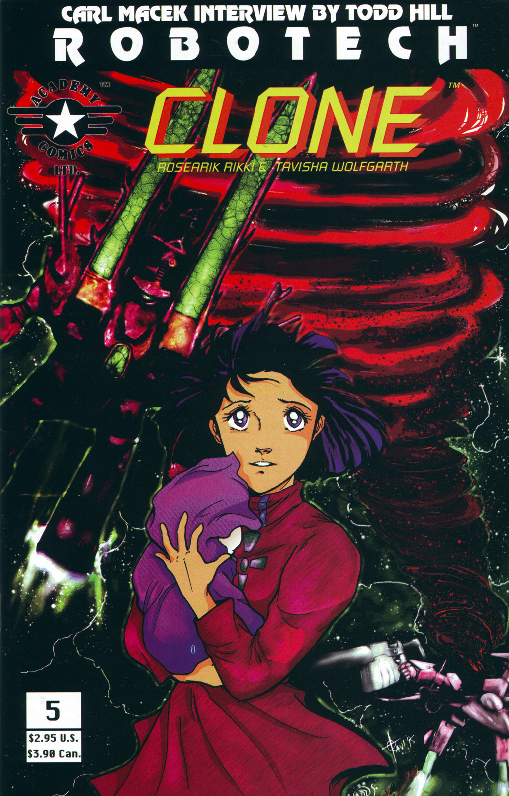Read online Robotech Clone comic -  Issue #5 - 1