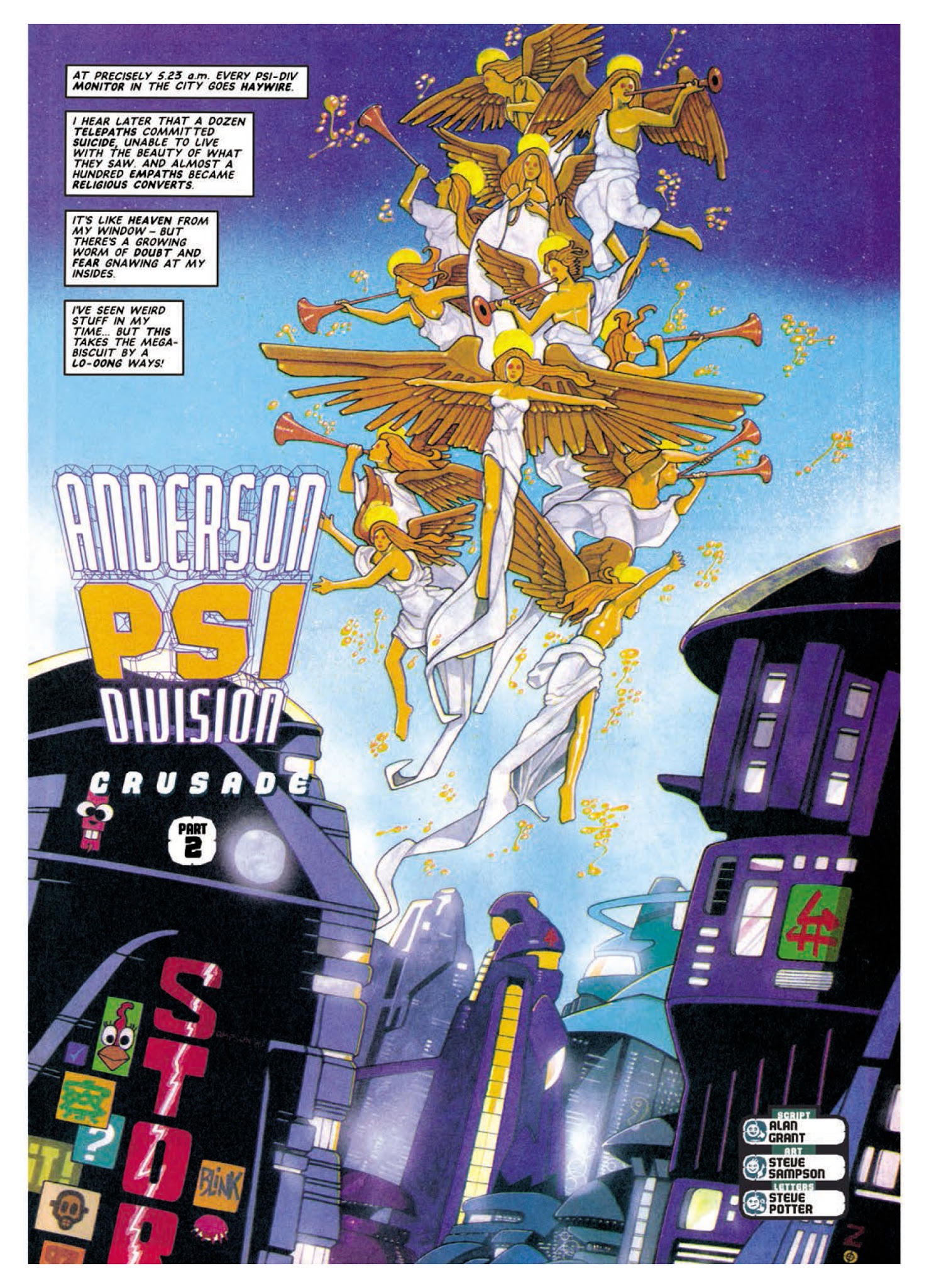 Read online Judge Anderson: The Psi Files comic -  Issue # TPB 3 - 157