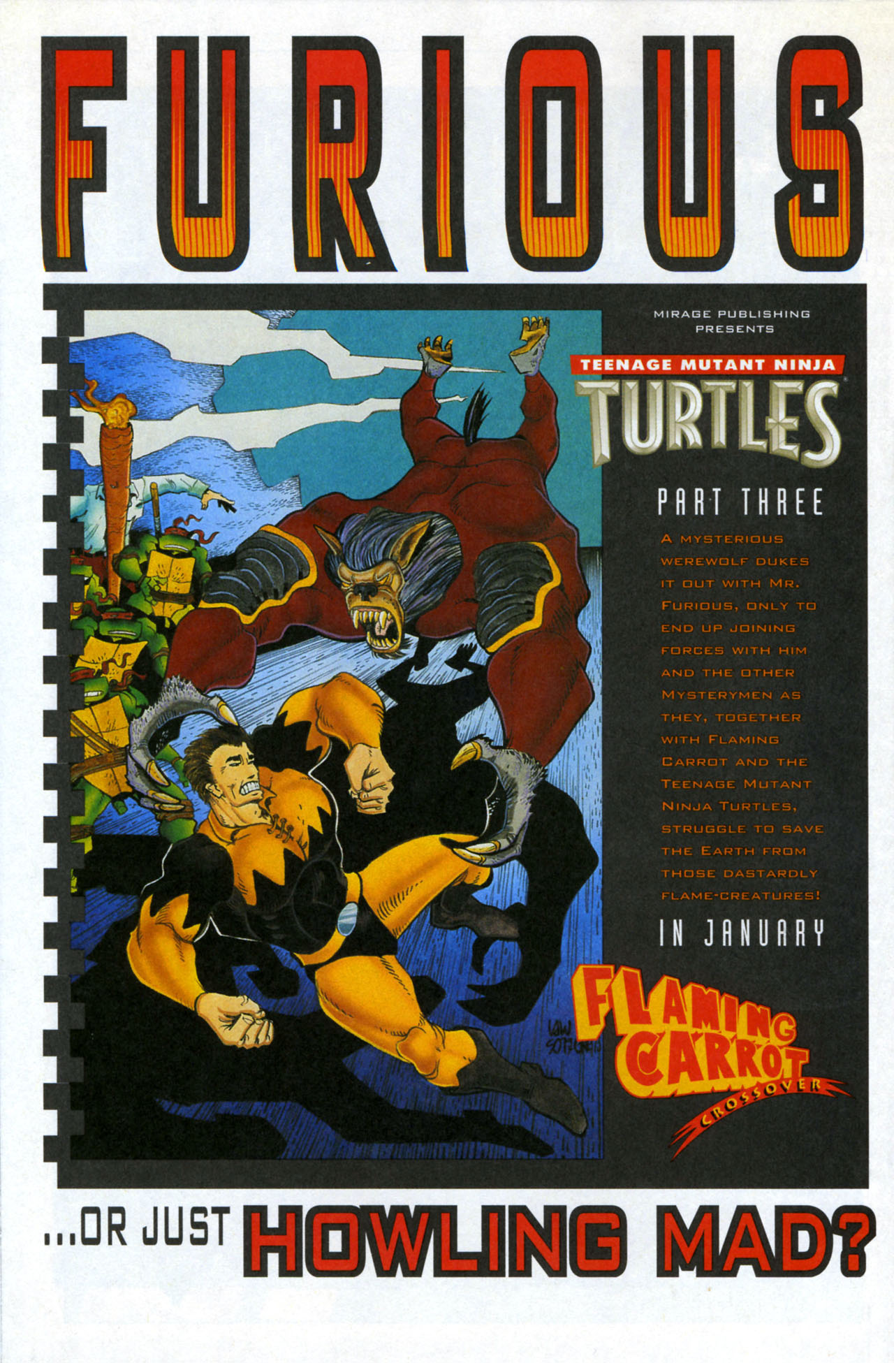 Teenage Mutant Ninja Turtles/Flaming Carrot Crossover Issue #2 #2 - English 34