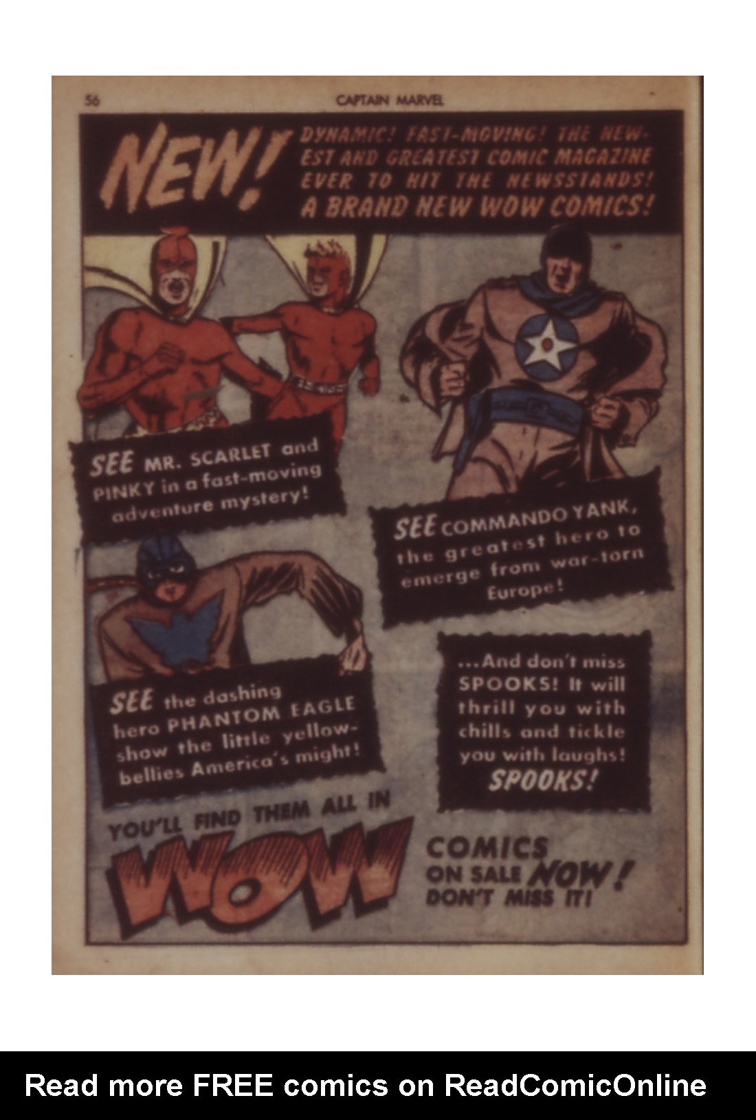 Read online Captain Marvel Adventures comic -  Issue #11 - 56