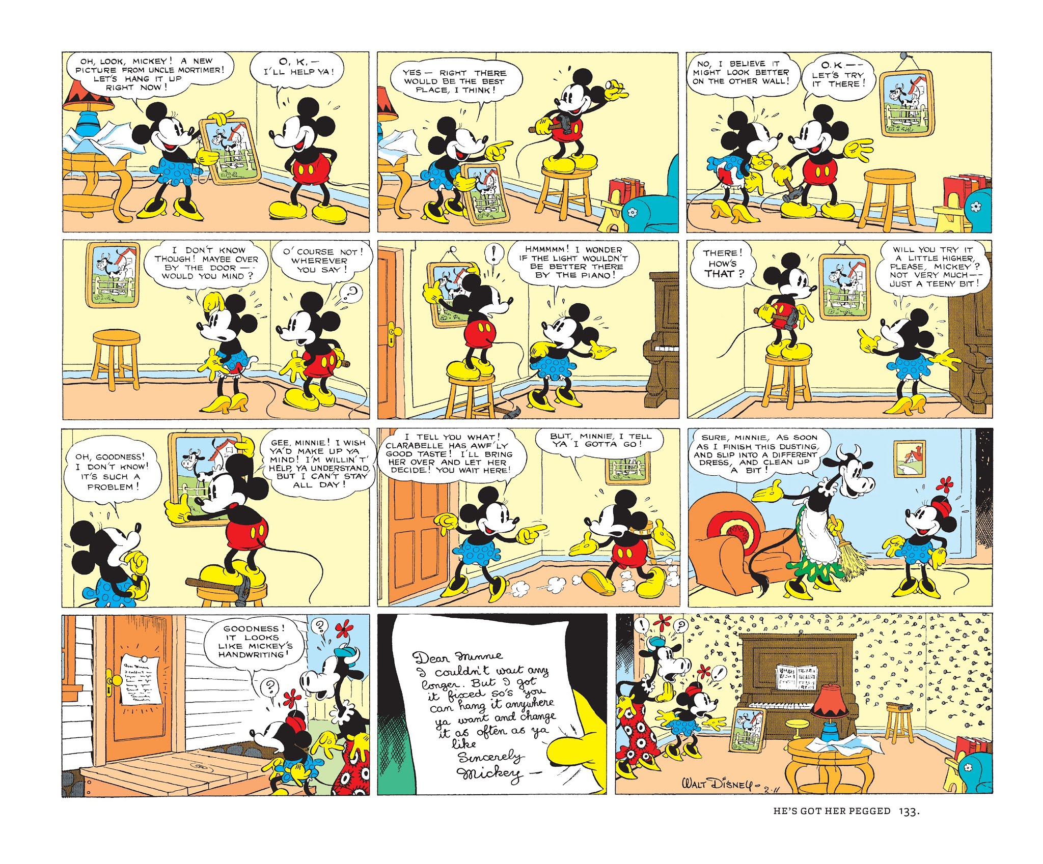 Read online Walt Disney's Mickey Mouse Color Sundays comic -  Issue # TPB 1 (Part 2) - 33