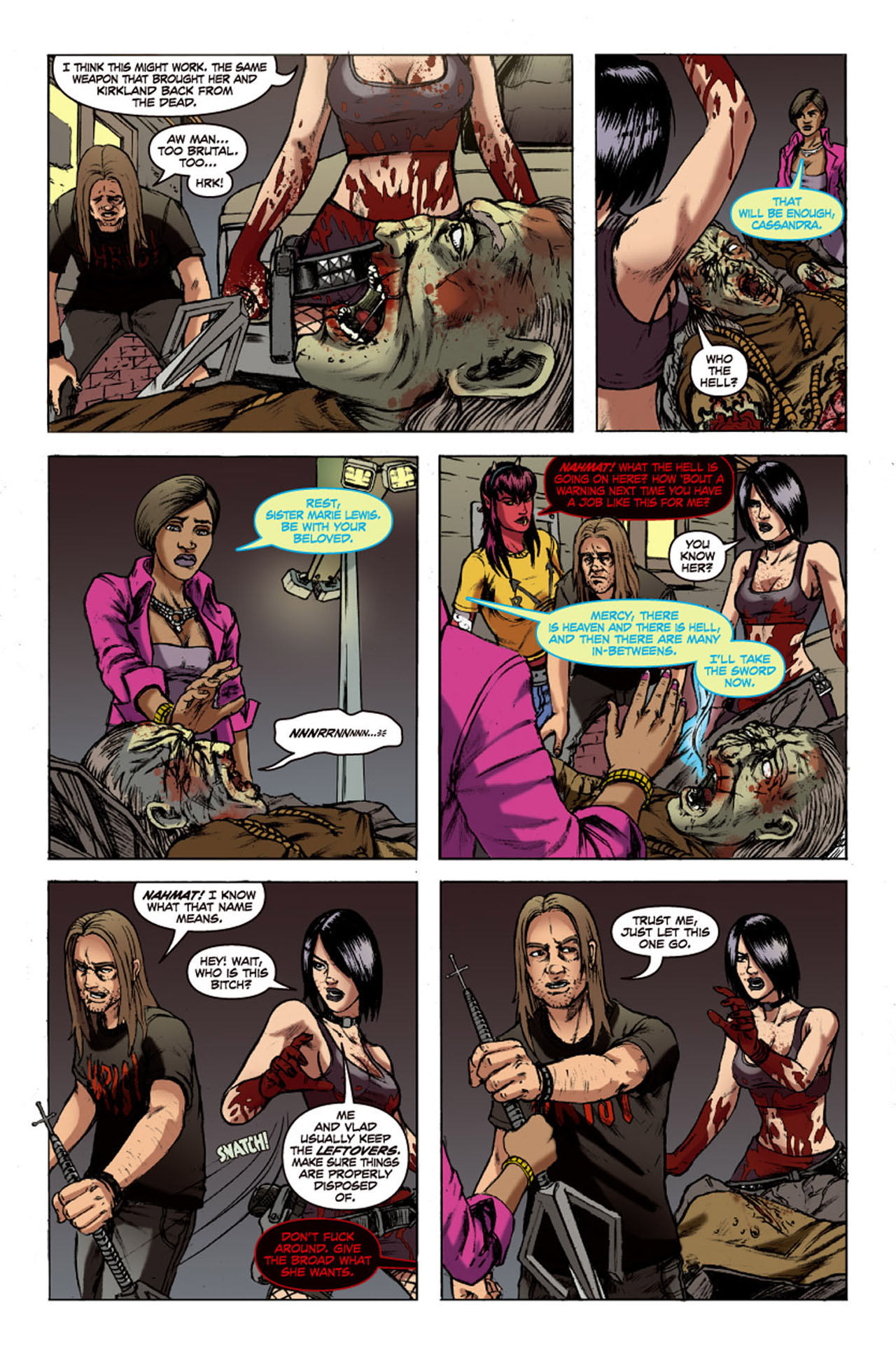 Read online Hack/Slash & Mercy Sparx: A Slice of Hell comic -  Issue #2 - 17