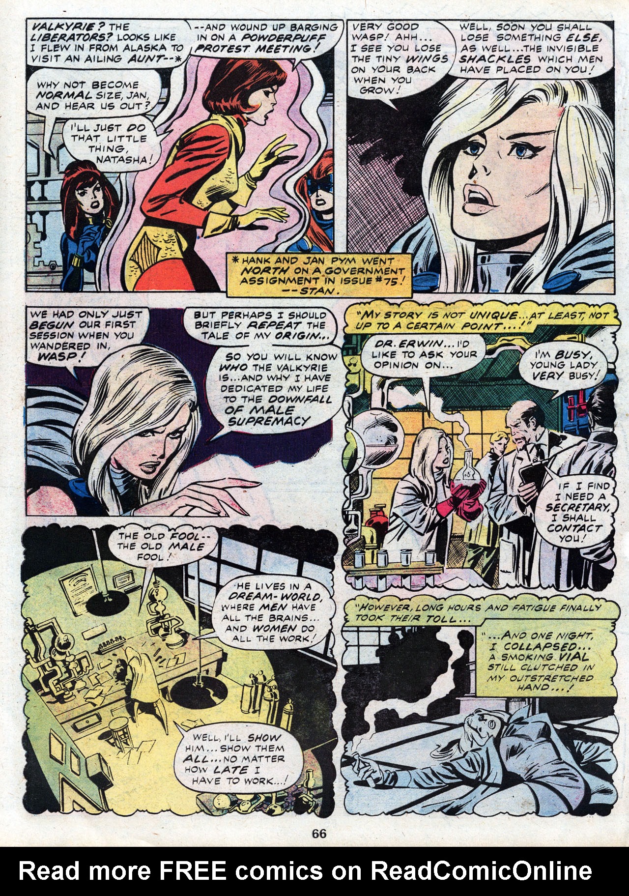 Read online Marvel Treasury Edition comic -  Issue #7 - 65