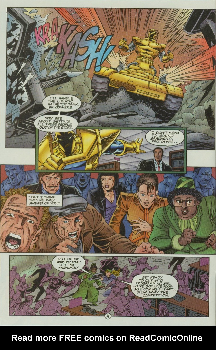 Read online Prototype (1993) comic -  Issue #18 - 5