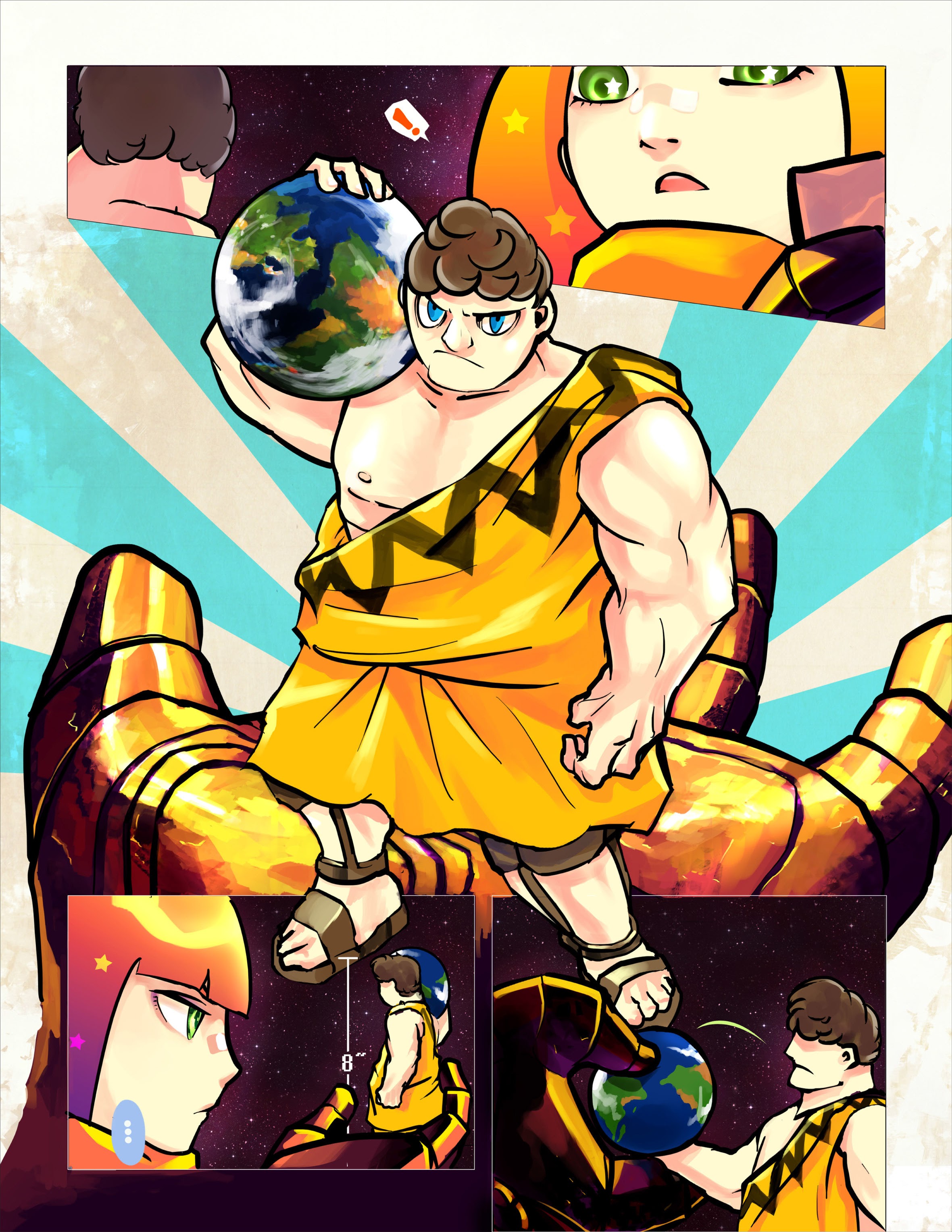 Read online Starpunch Girl comic -  Issue #2 - 9