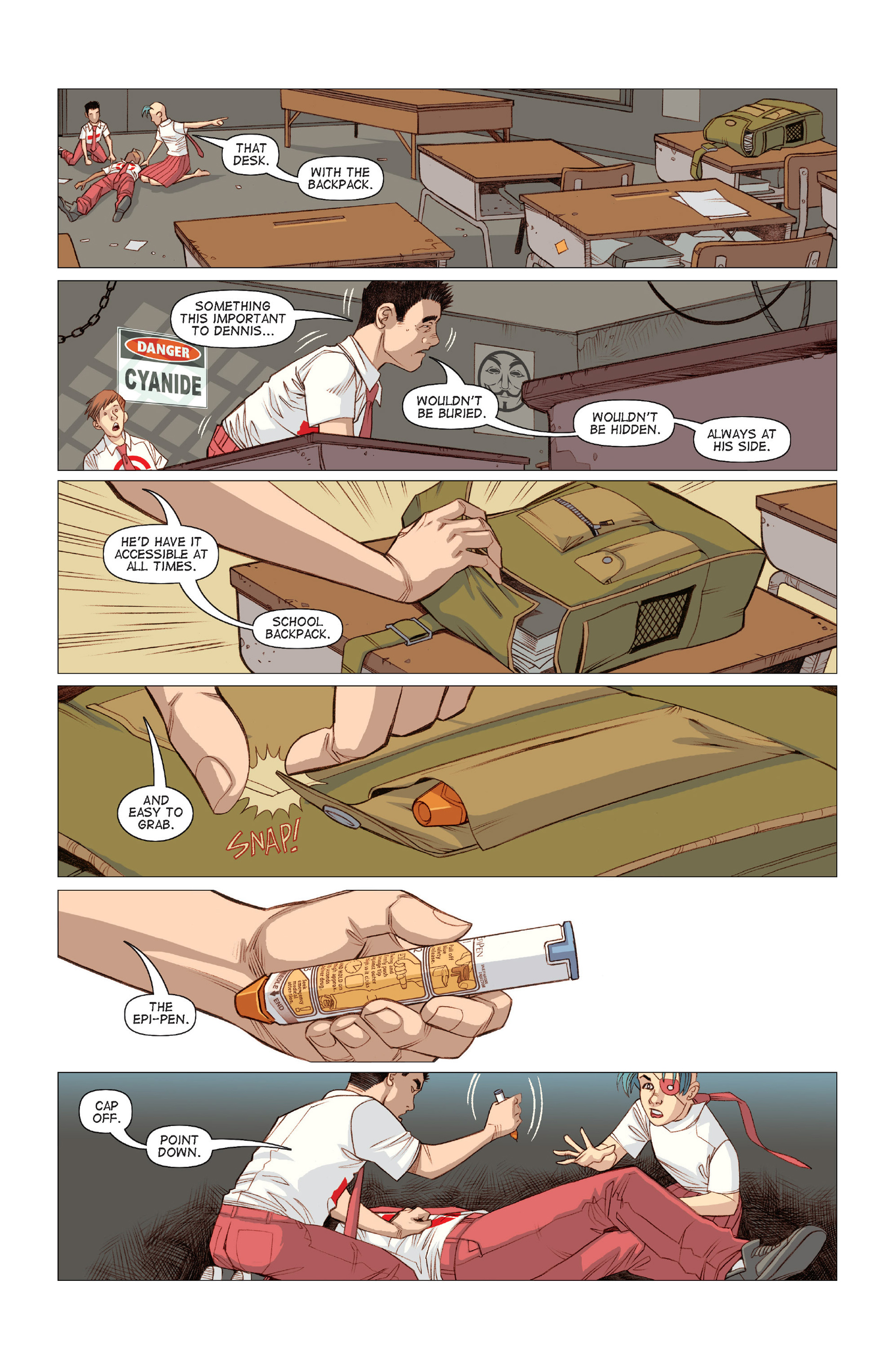 Read online Five Weapons comic -  Issue #9 - 4