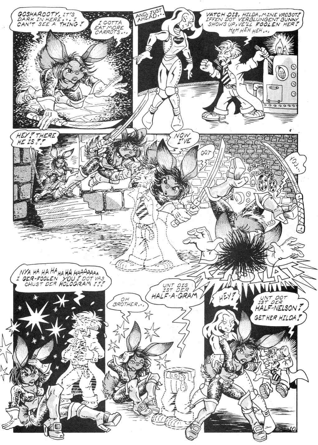 Read online Army  Surplus Komikz Featuring: Cutey Bunny comic -  Issue #2 - 12