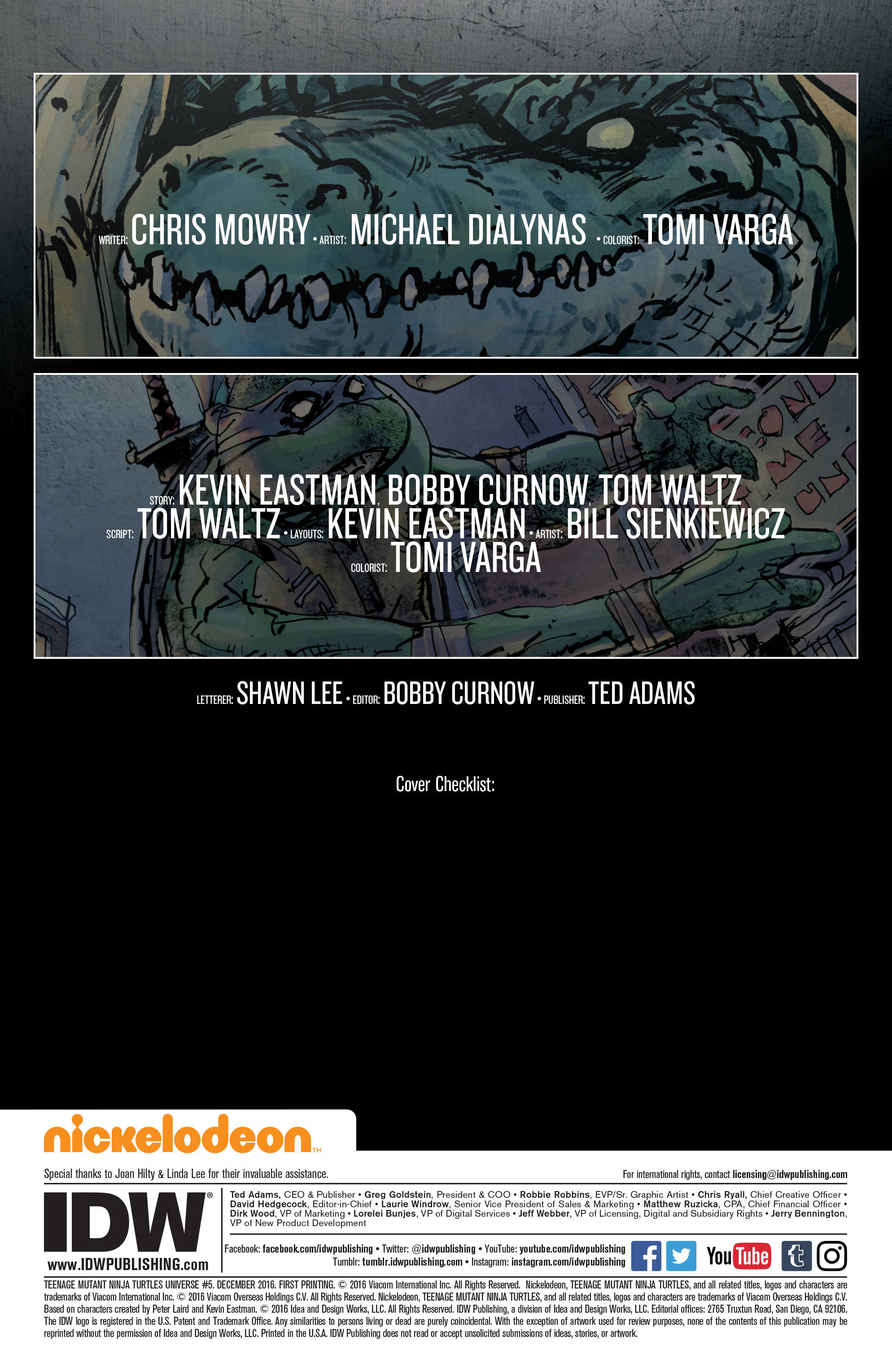 Read online Teenage Mutant Ninja Turtles Universe comic -  Issue #5 - 2