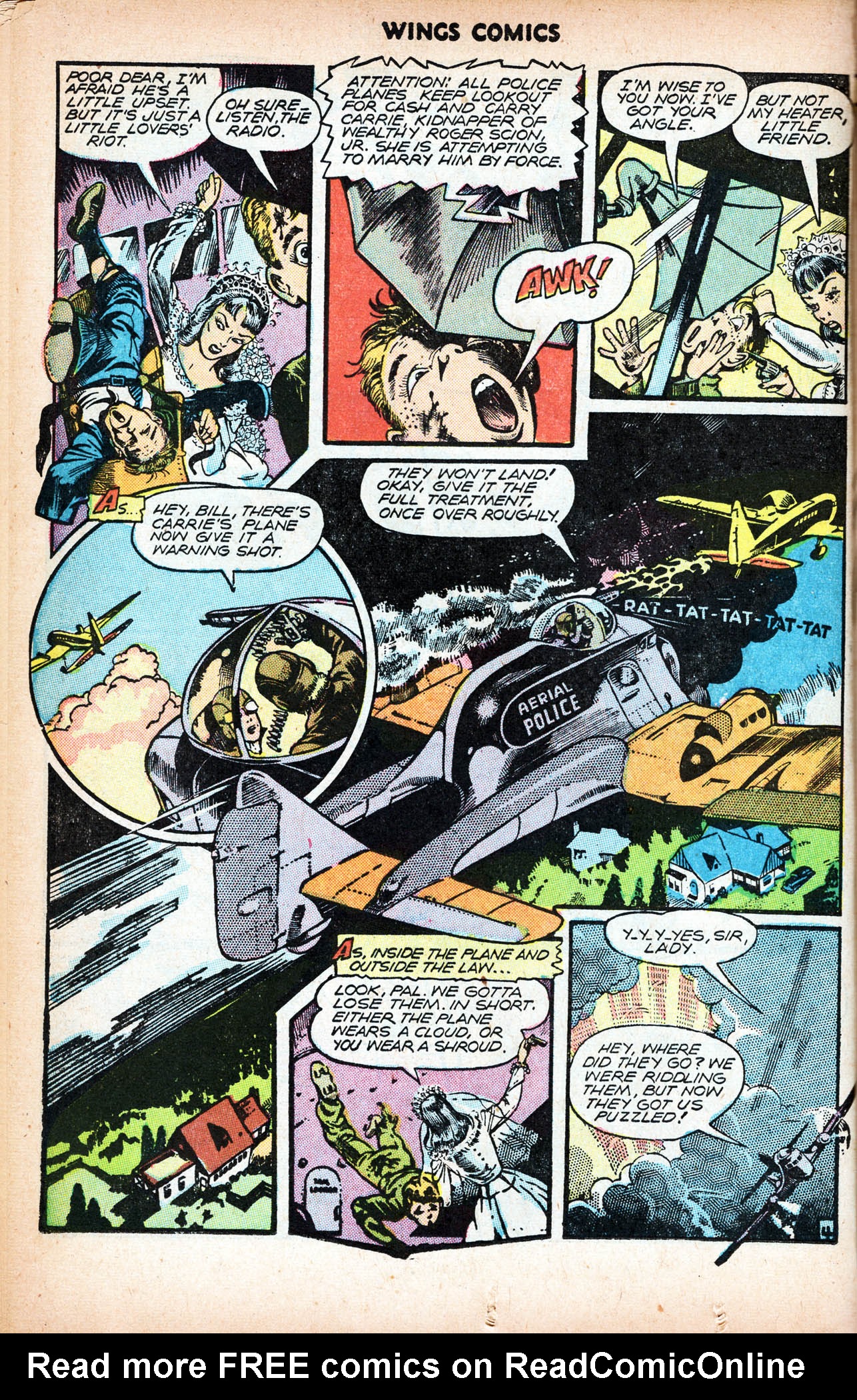 Read online Wings Comics comic -  Issue #80 - 22