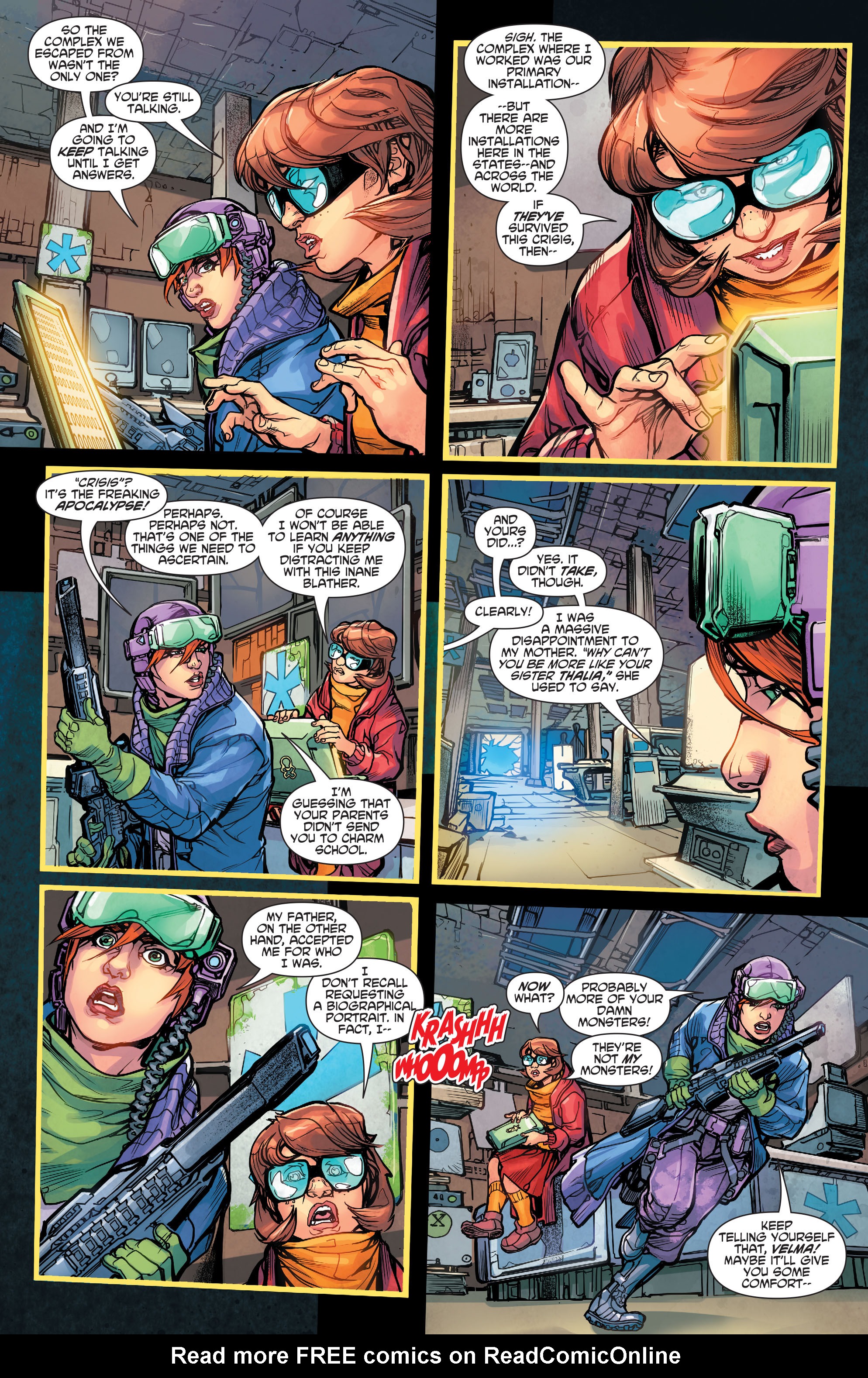 Read online Scooby Apocalypse comic -  Issue #5 - 5